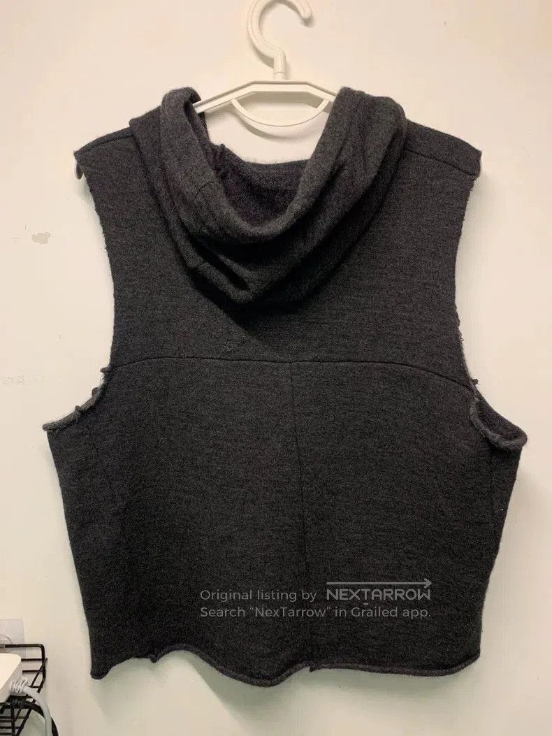 Undercover Undercover 07AW Angora wool blend wool-trimmed hooded vest. Size US S / EU 44-46 / 1 - 2 Thumbnail