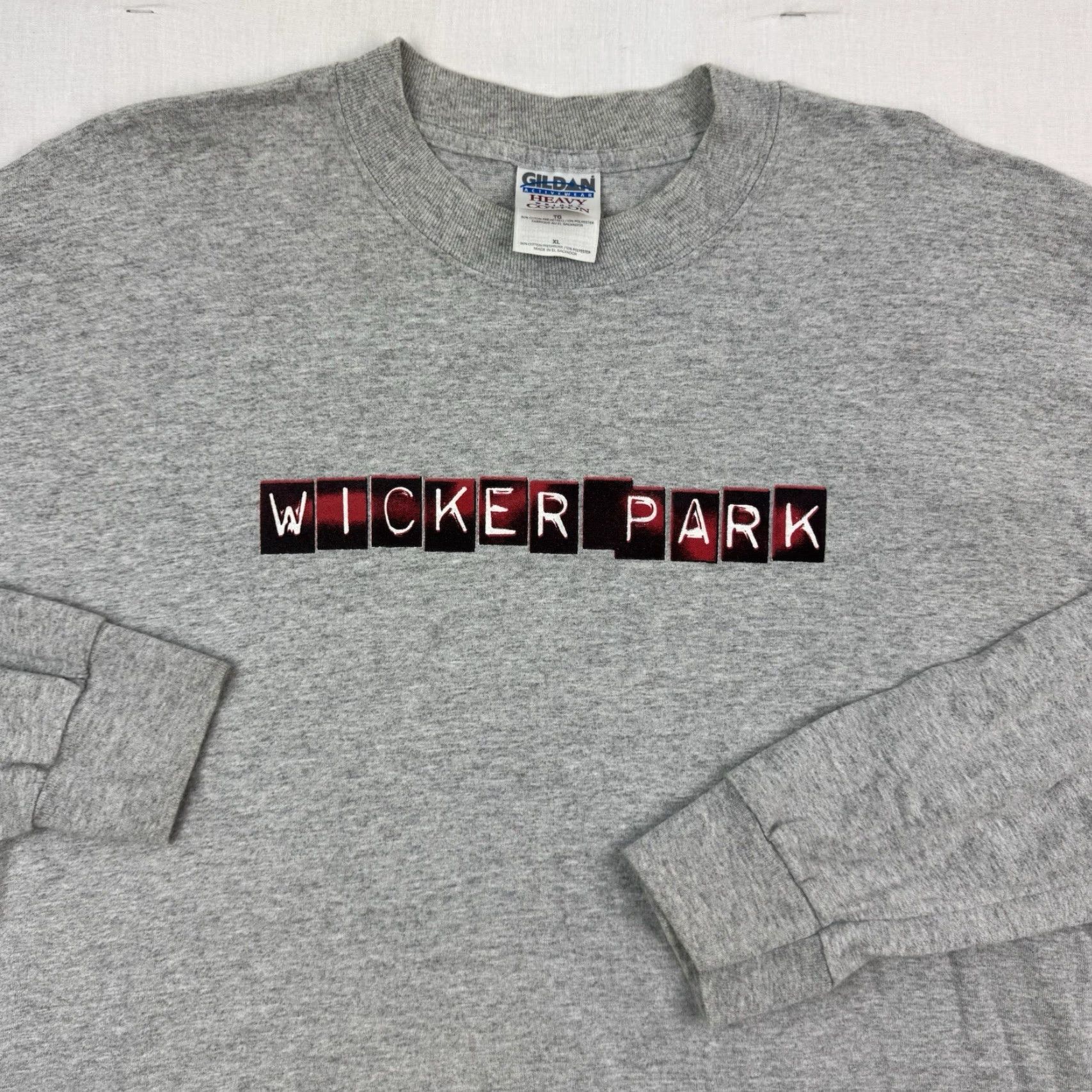 Gildan VINTAGE Gildan Wicker Park Movie Promo T-Shirt Adult XL Gray Long Sleeve Y2K Mens Size US XL / EU 56 / 4 - 2 Thumbnail