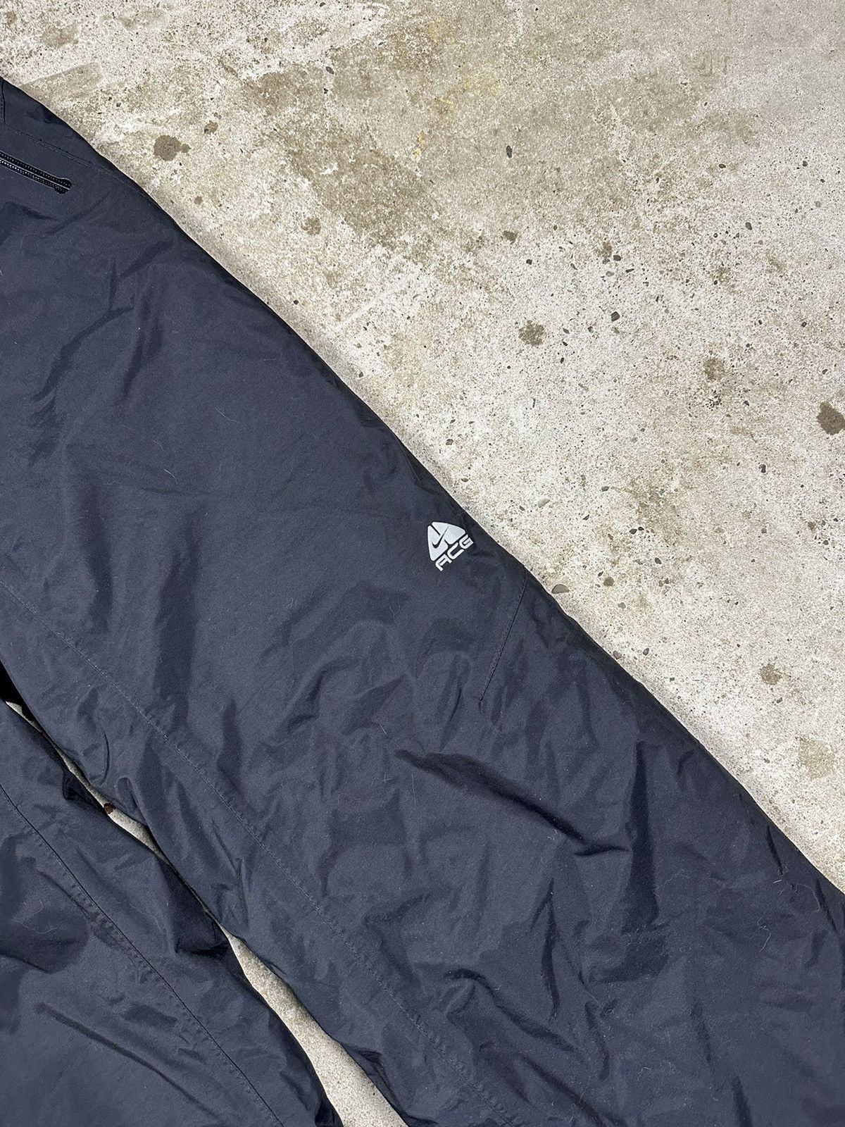 Nike ACG × Vintage ‼️ Vintage y2k Nike ACG Black Ski Pants Snow Swoosh Track Size US 30 / EU 46 - 5 Thumbnail