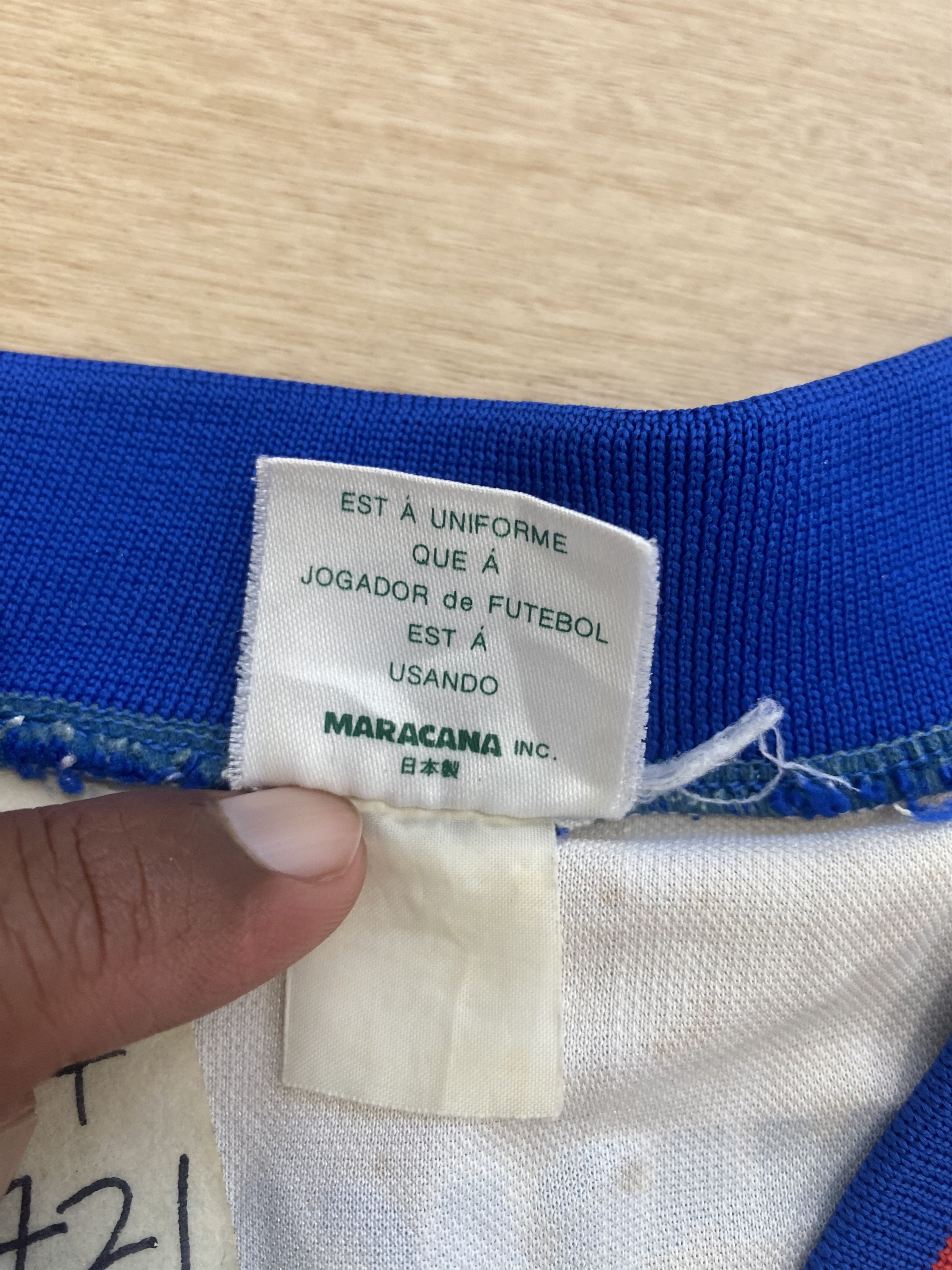 Other vintage MARACANA NICHIDAI FUJISAWA FOOTBALL CLUB SIZE M Size US M / EU 48-50 / 2 - 8 Thumbnail