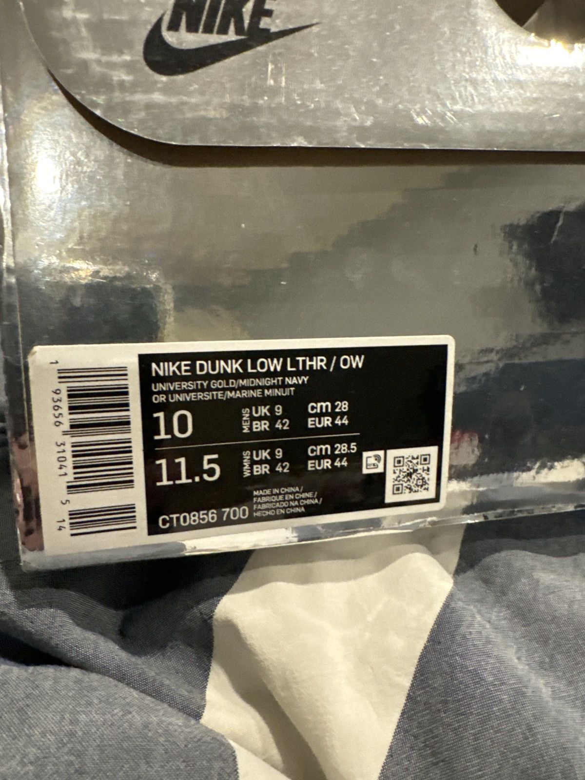 Nike × Off-White Off White x Nike dunk low Size US 10 / EU 43 - 8 Thumbnail