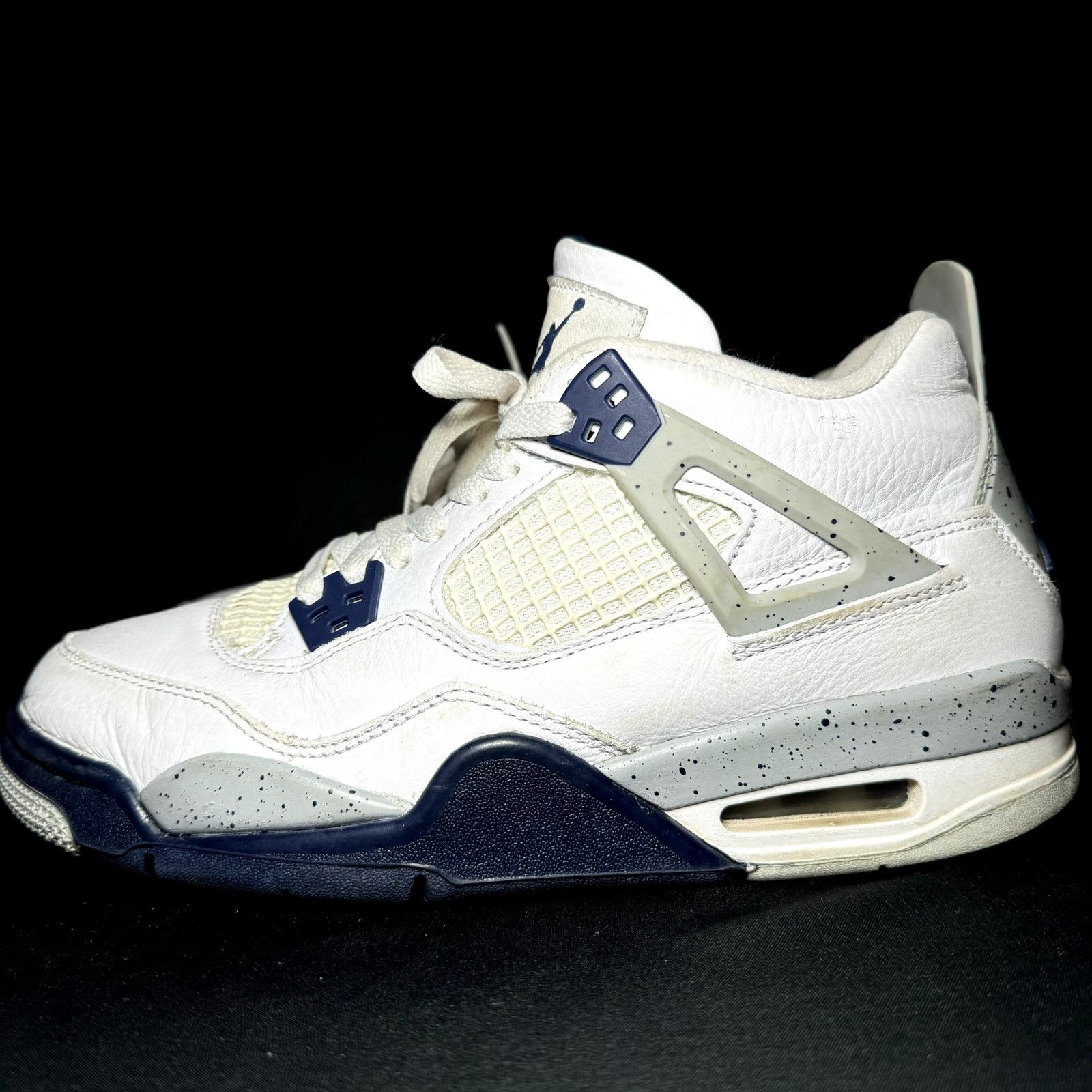 Jordan Brand × Nike Size 7 Nike Air Jordan 4 Retro GS Midnight Navy Men's Shoes Size US 7 / EU 40 - 9 Thumbnail
