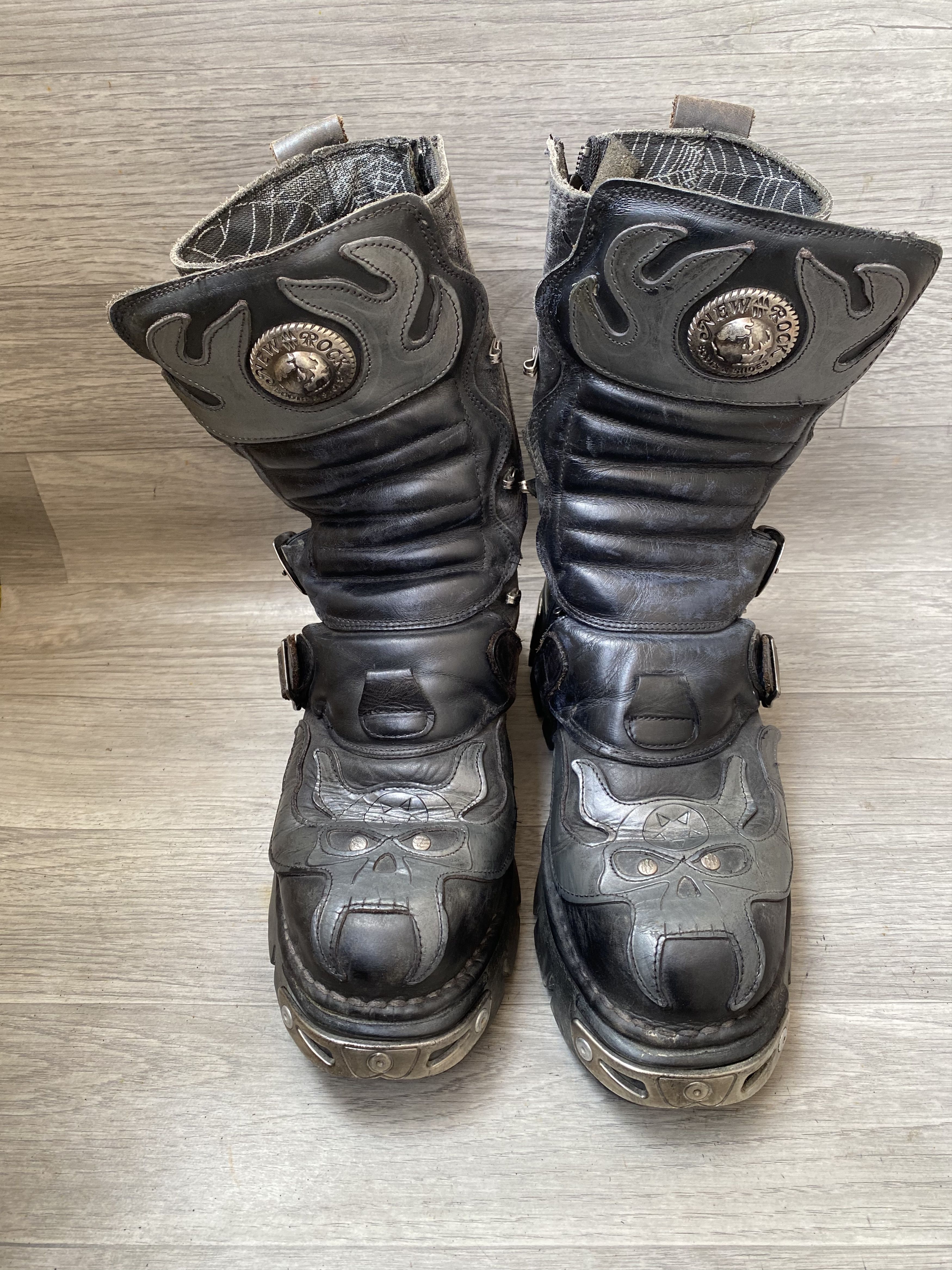New Rock New rock platform leather gothic boots sz 44 Size US 11 / EU 44 - 1 Thumbnail