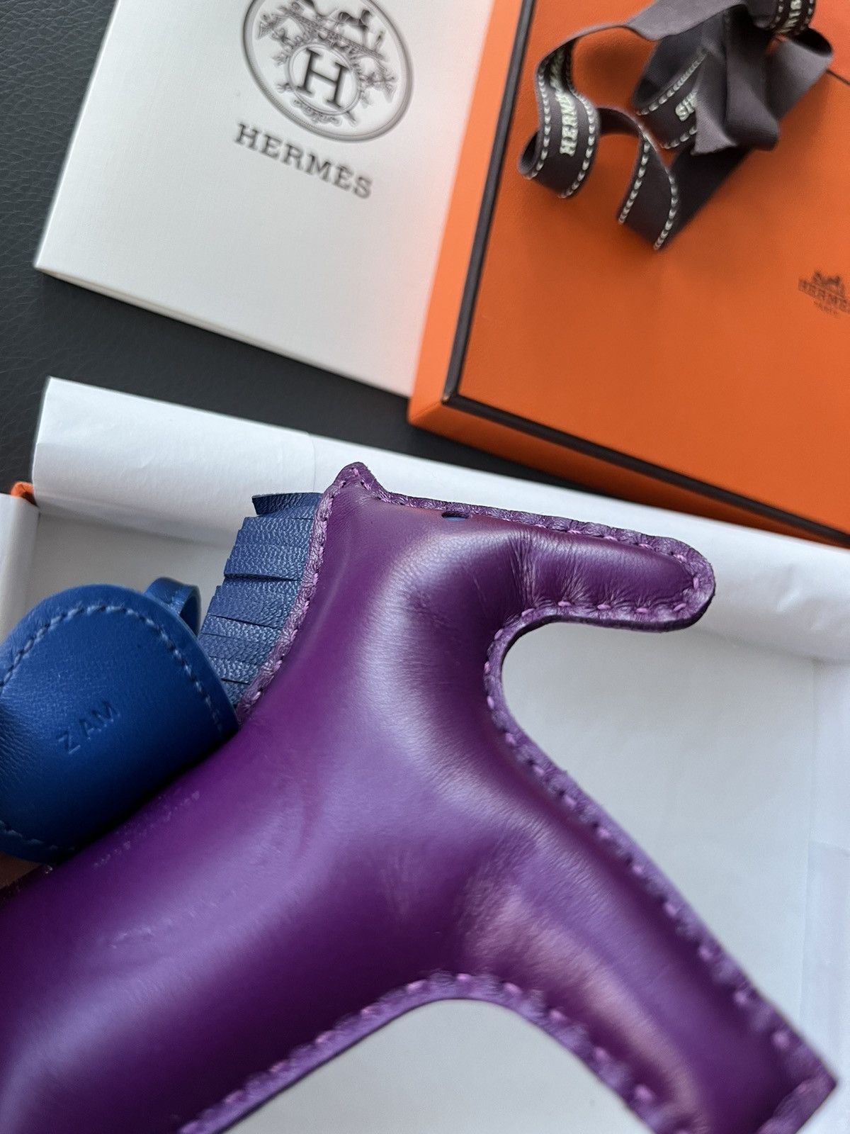 Hermes Rare Brand New Hermes Rodeo MM Leather Horse Charm Size ONE SIZE - 5 Thumbnail