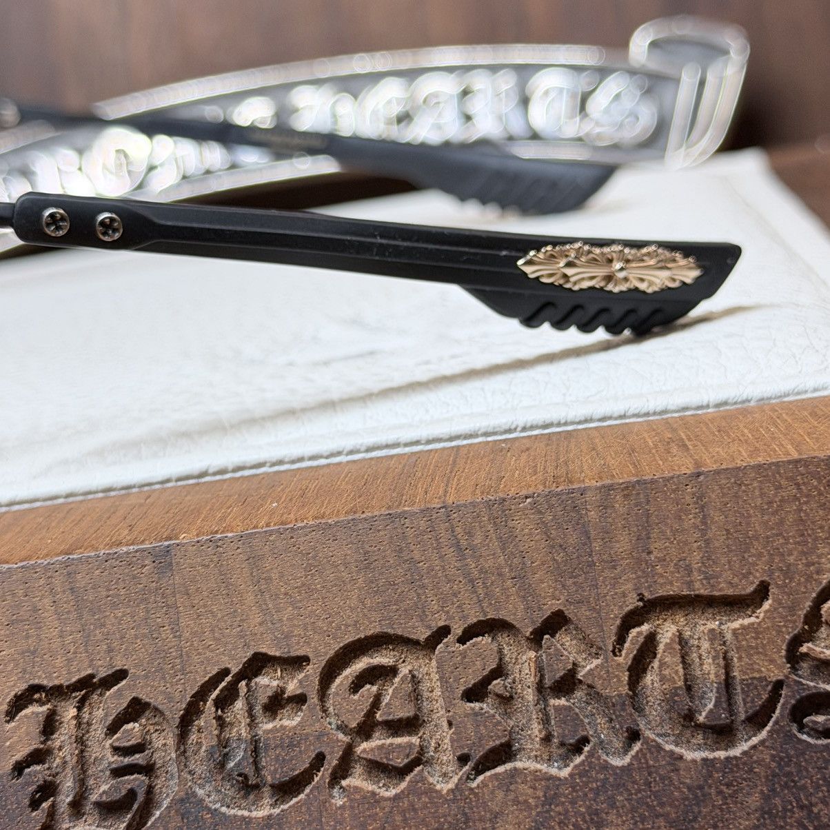 Chrome Hearts Chrome Hearts CLITANIC Sunglasses Size ONE SIZE - 7 Thumbnail