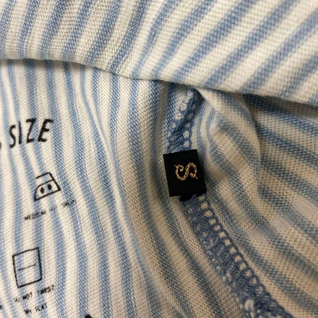 Kapital KAPITAL Polo Shirt Blue Stripe Size US S / EU 44-46 / 1 - 14 Thumbnail
