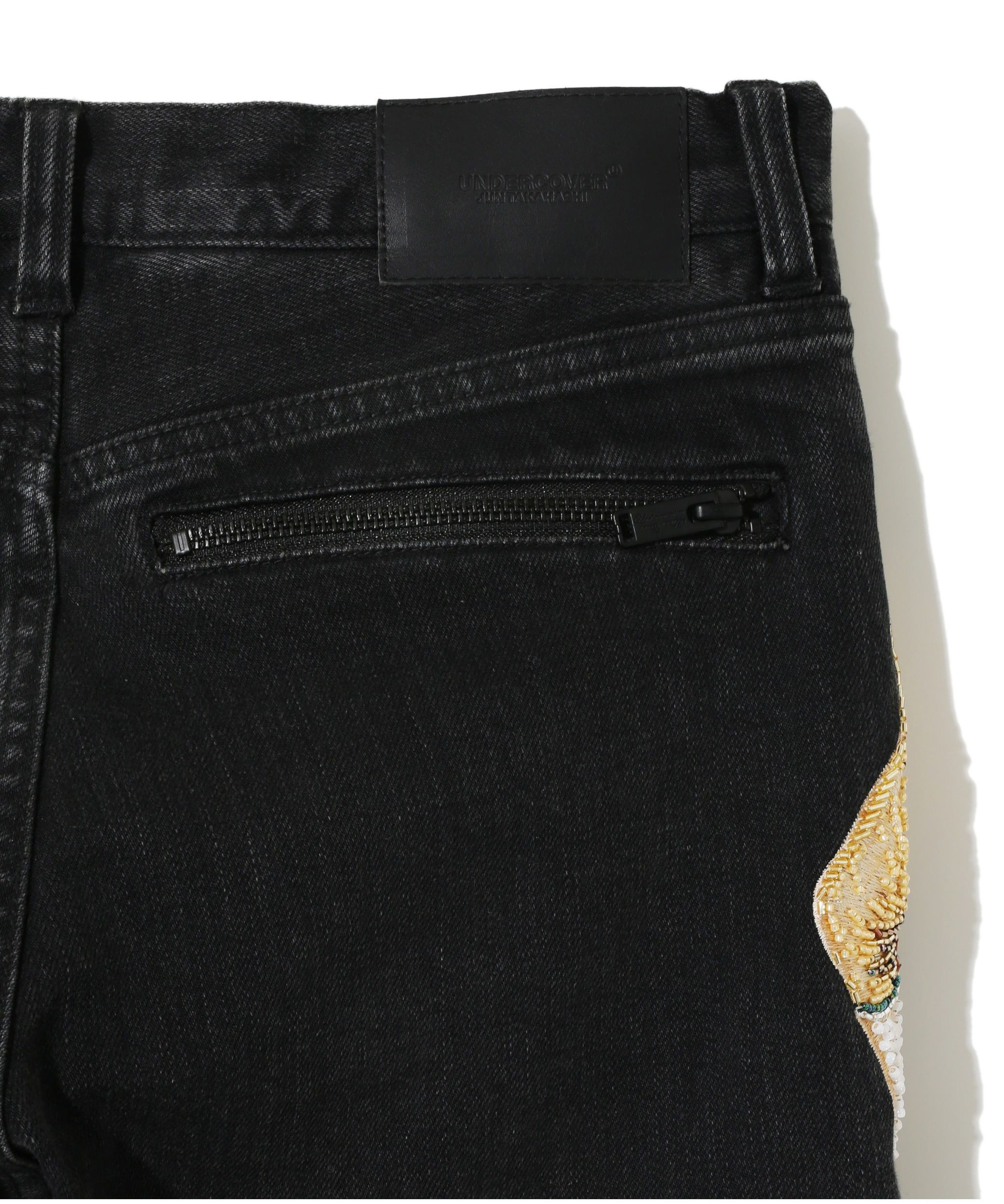Undercover Undercover 2023 AW "Komische" Hand Denim Pants Size US 34 / EU 50 - 3 Thumbnail