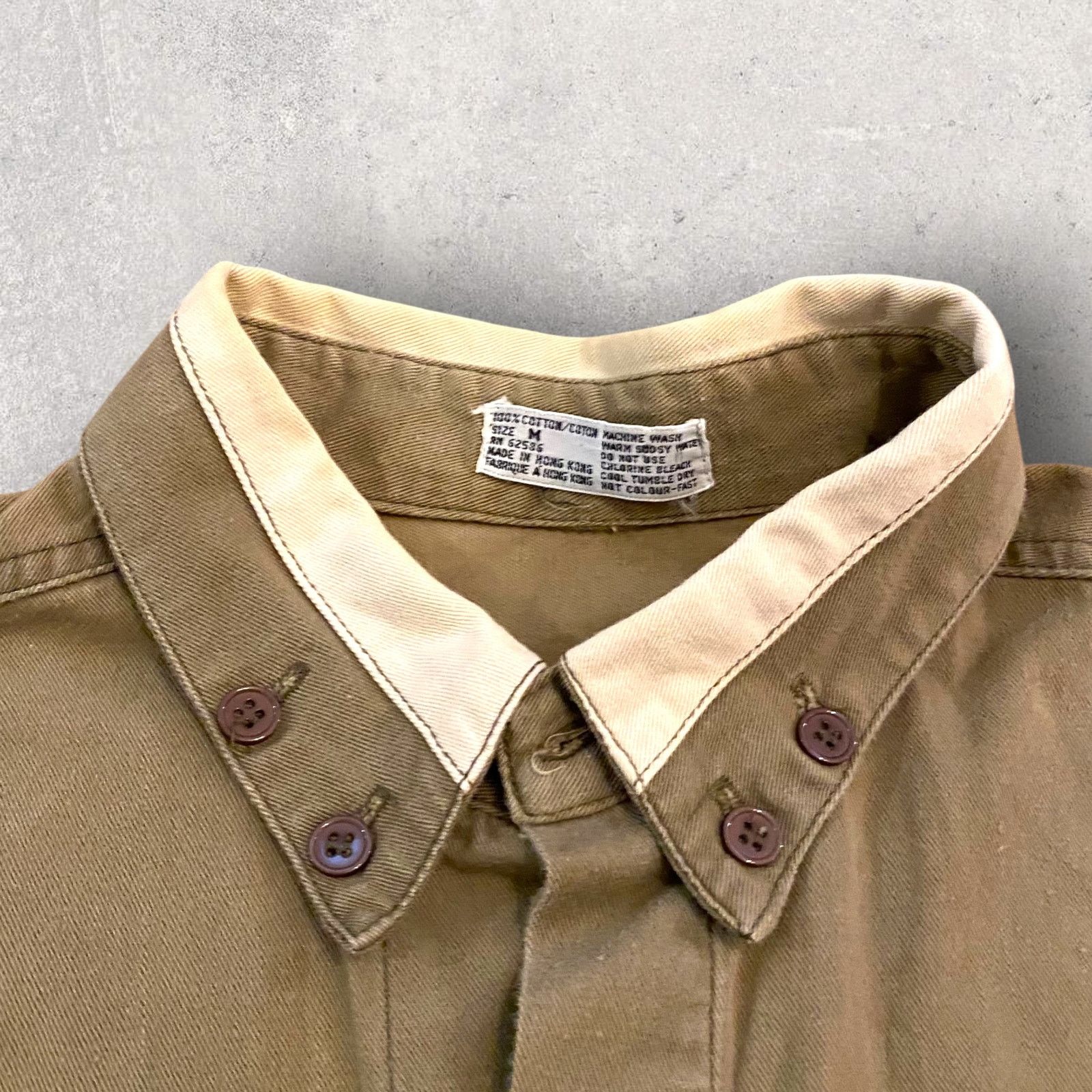 Vintage Vintage 80s Safari Hunting Avant Garde Button Up Shirt Size US M / EU 48-50 / 2 - 4 Thumbnail