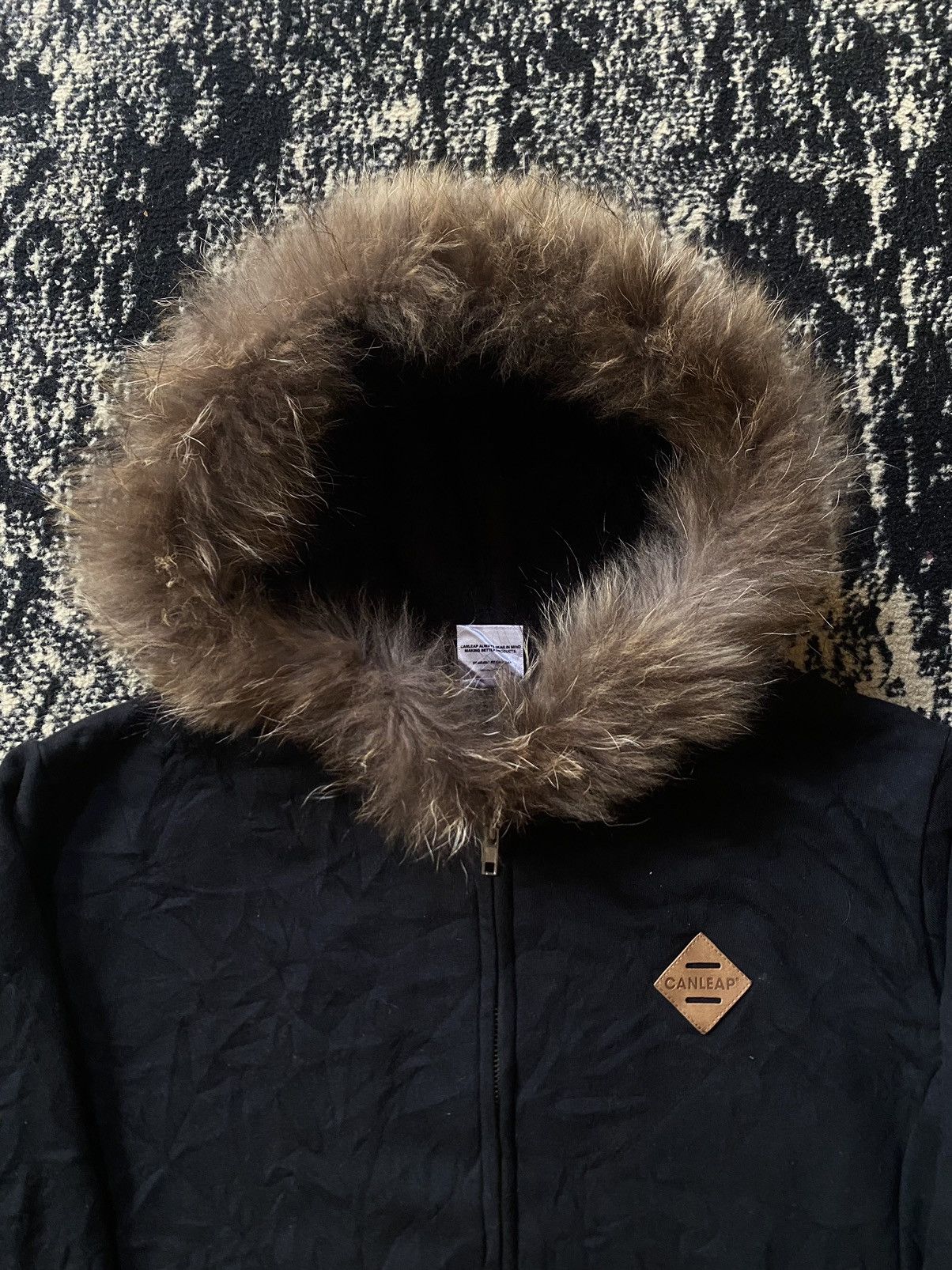 If Six Was Nine Japanes Canleap Fur Sherpa hoodie ifsix Lgb Style Size US M / EU 48-50 / 2 - 2 Thumbnail