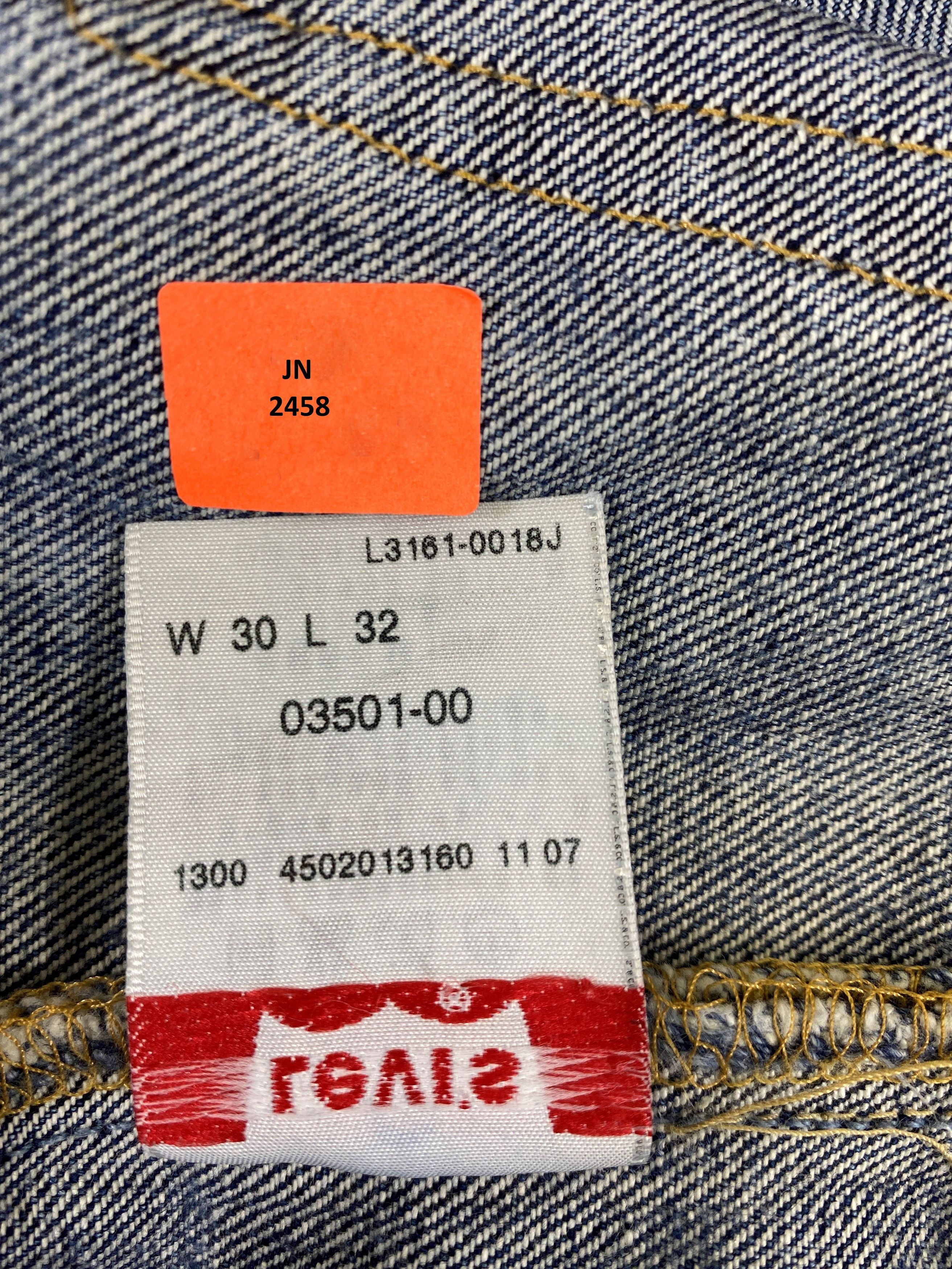 Levi's Distressed Blue Vintage Levi's 501 32x28.5 Denim -JN2458 Size US 32 / EU 48 - 9 Thumbnail