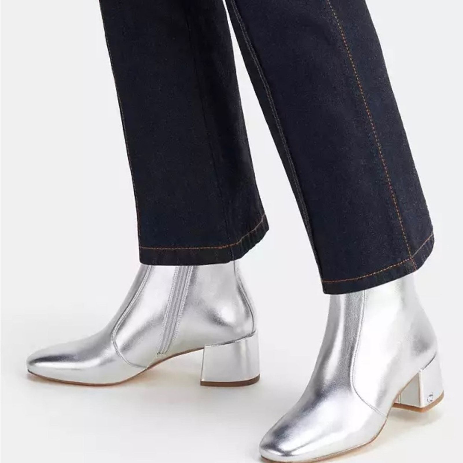 Coach Coach Noah Bootie In Silver Metallic Size US 9 / IT 39 - 5 Thumbnail