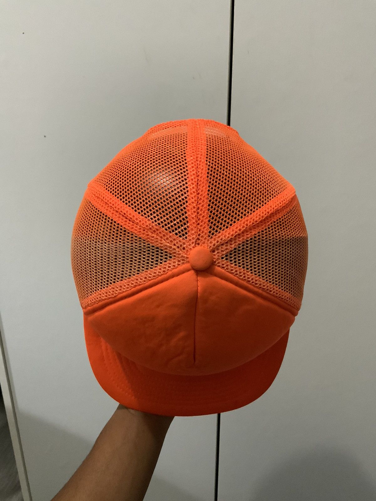 Vintage Vintage Orange Plain Fade Trucker Hat Cap Size ONE SIZE - 6 Thumbnail
