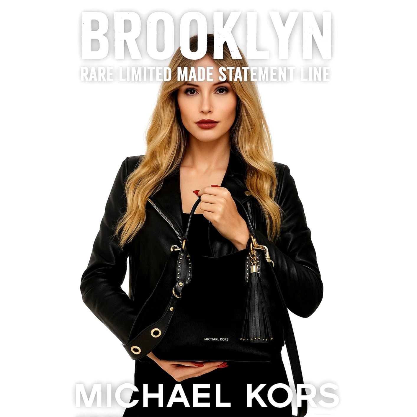 Michael Kors Michael Kors Brooklyn Calf Hair & Leather RARE Statement Bag Size ONE SIZE - 1 Thumbnail