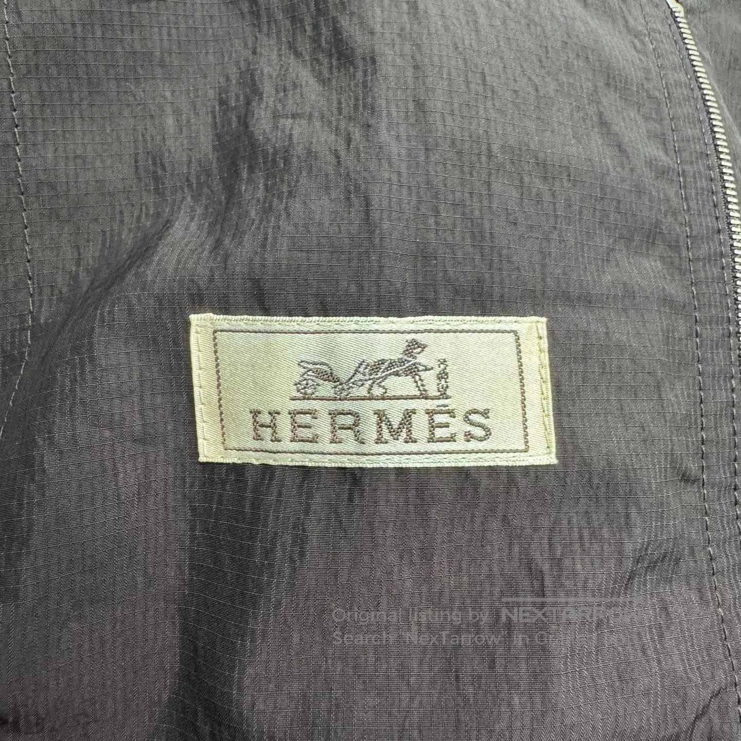 Hermes Hermes Dark Purple Windbreaker. Size US M / EU 48-50 / 2 - 2 Thumbnail