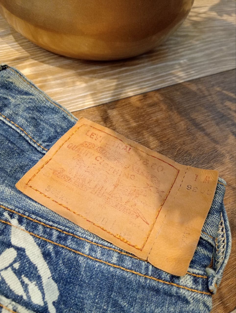 Levi's Vintage Clothing RARE LEVI'S VINTAGE 501XX BLUE DENIM JEANS - SIZE 30 Size US 30 / EU 46 - 6 Thumbnail