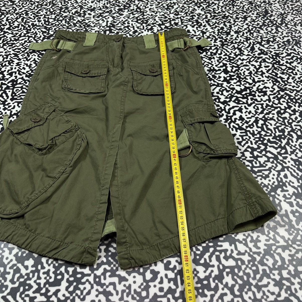 Abercrombie & Fitch Vintage Y2K Abercrombie Fitch Cargo Utility Style Skirt Size 26" / US 2 / IT 38 - 17 Thumbnail