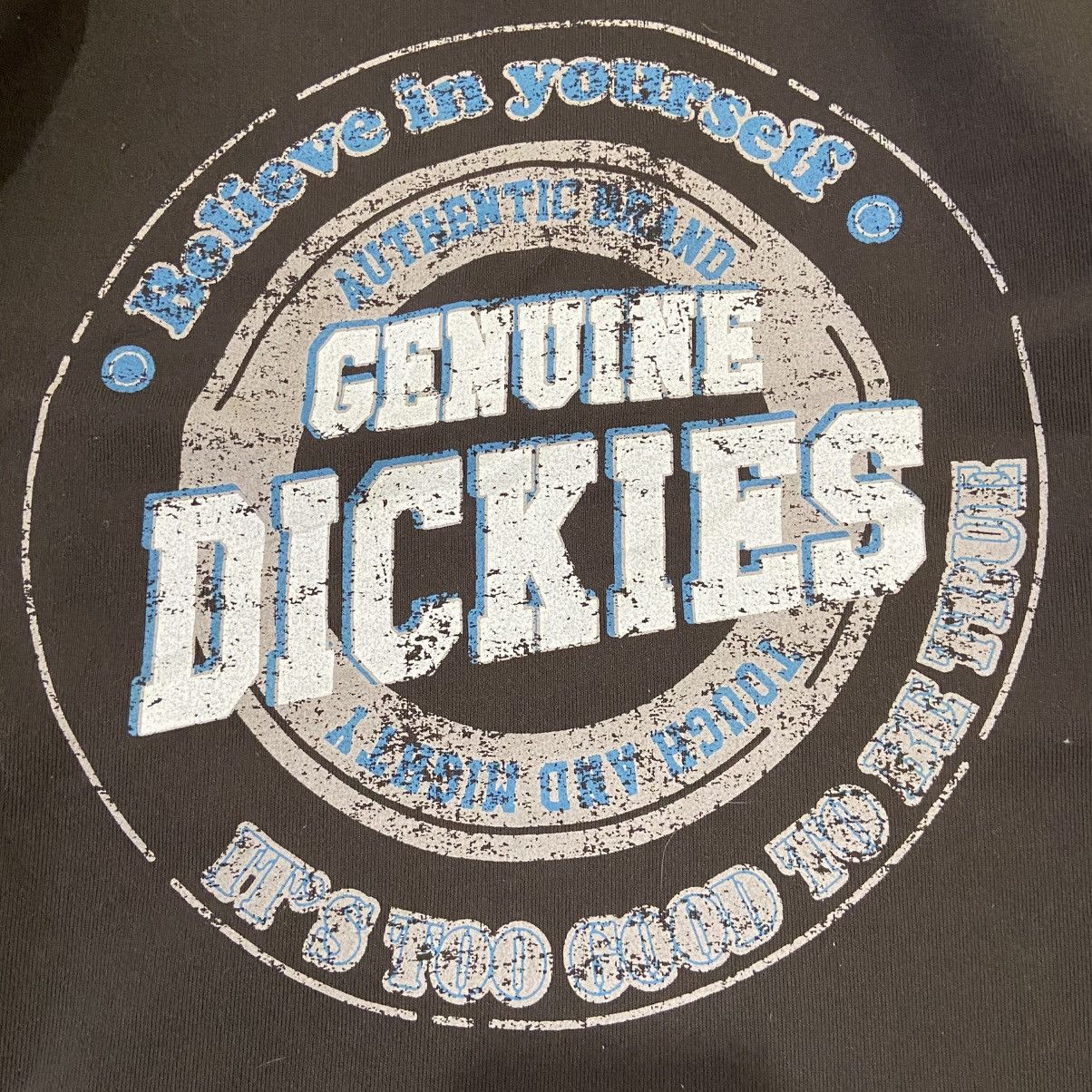 Dickies VINTAGE Dickies Genuine Hoodie Brown Pullover Size US L / EU 52-54 / 3 - 10 Thumbnail