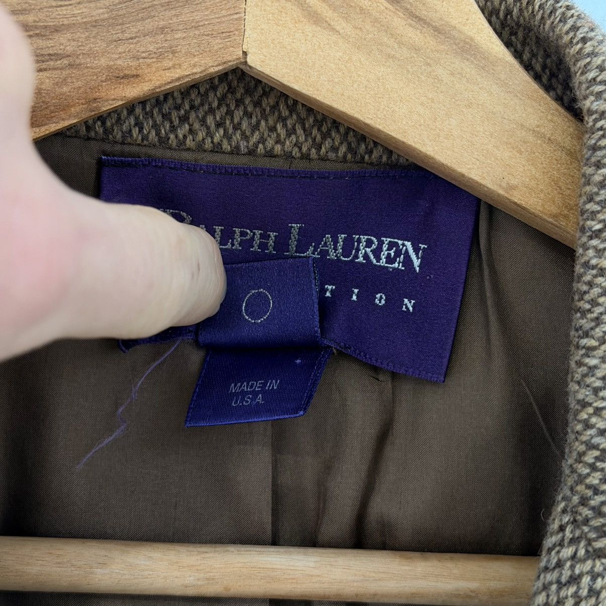 Ralph Lauren Purple Label VINTAGE RALPH LAUREN DOUBLE BREASTED CASHMERE BLAZER Size M / US 6-8 / IT 42-44 - 12 Thumbnail