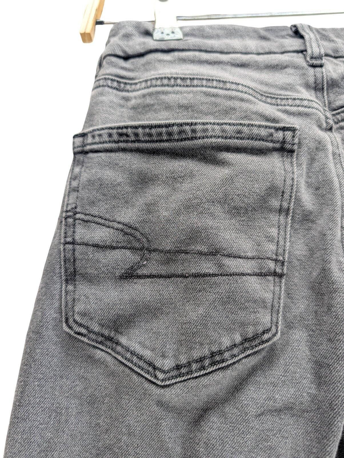 American Eagle Outfitters American Eagle Straight Jeans 6 X-Short Stretch Gray Wash Size 28" / US 6 / IT 42 - 5 Thumbnail