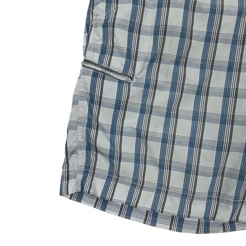 Columbia Columbia Blue & Gray Omni-Shield Plaid 10" Barge Shorts 38 Size US 38 / EU 54 - 3 Thumbnail