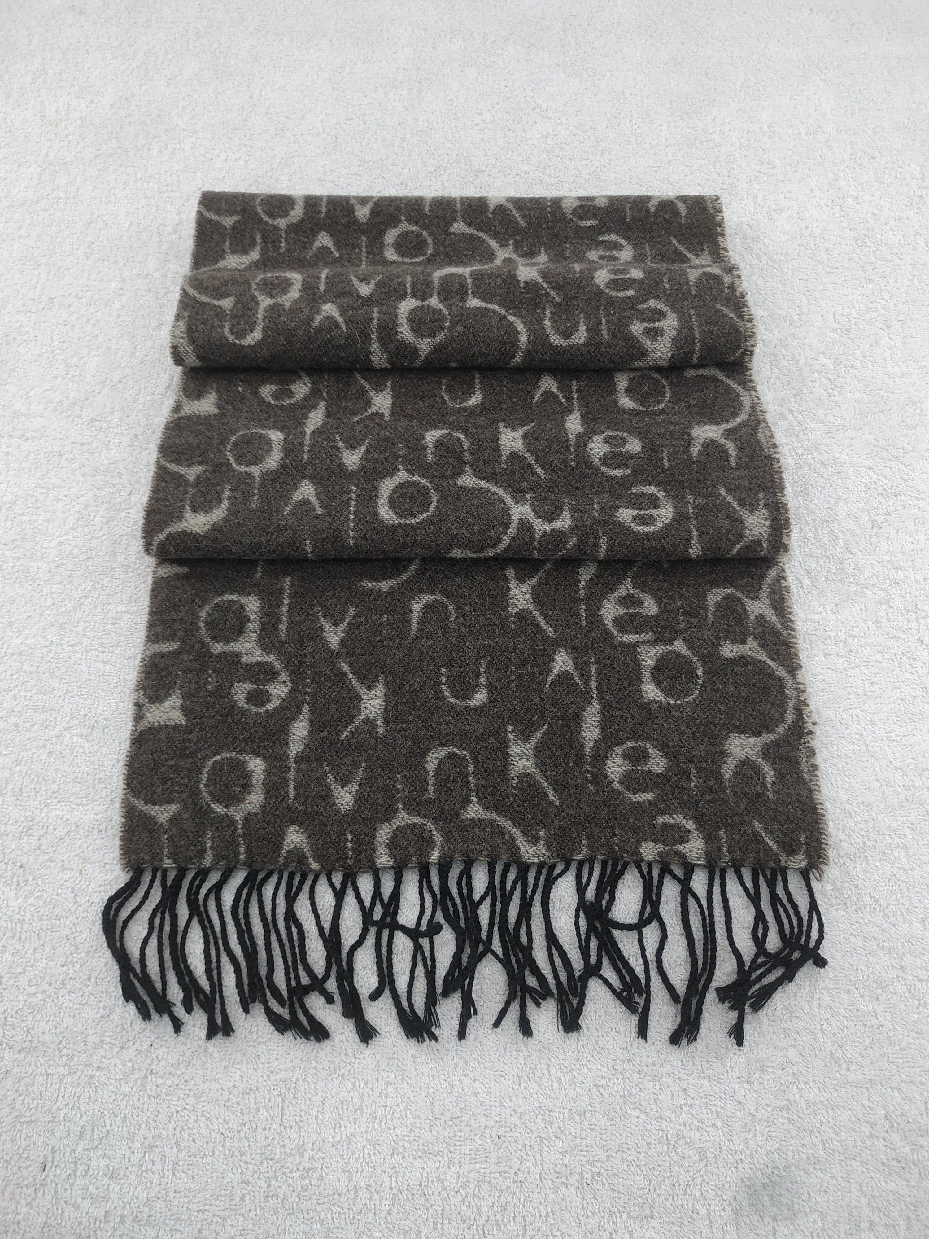 Calvin Klein Vintage Calvin Klein Scarf/Muffler/Neckwear MF241 Size ONE SIZE - 2 Thumbnail