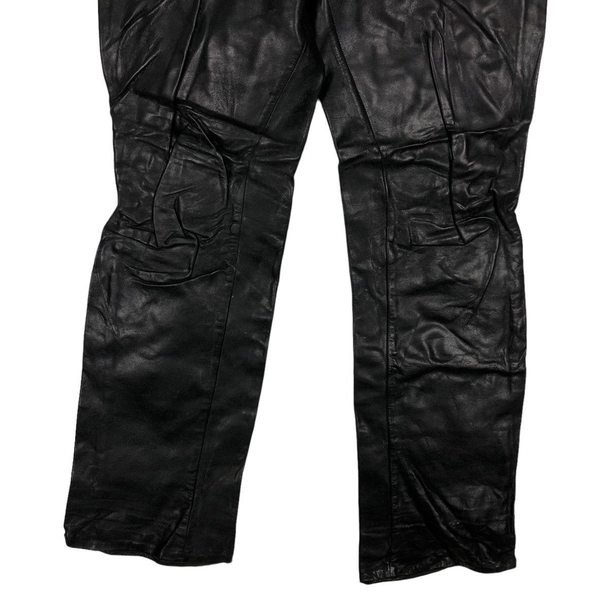 Genuine Leather 🔥90’s Genuine Leather Racing Pants Issey Miyake Japan Size US 30 / EU 46 - 4 Thumbnail