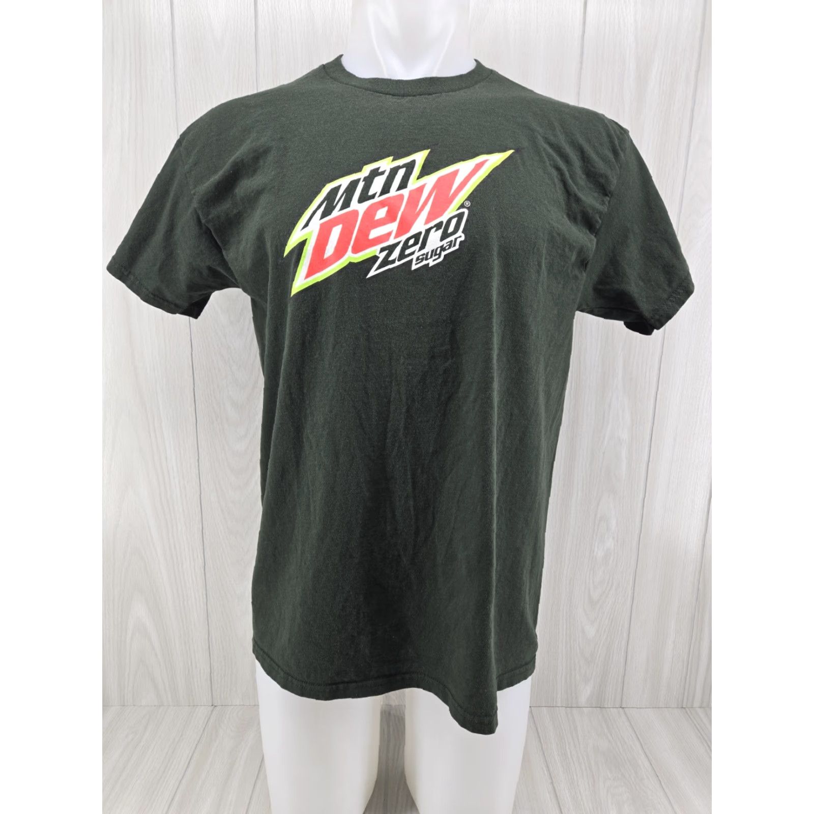Gildan MOUNTAIN DEW ZERO SUGAR Soda Green T-Shirt Size Large Size US L / EU 52-54 / 3 - 2 Thumbnail