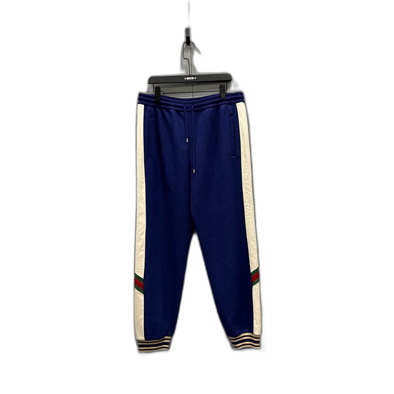 Gucci GUCCI Striped Logo Sweatpants in New Condition Size US 34 / EU 50 - 1 Thumbnail