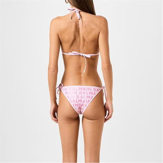 Balmain o1g2r1mq0924 Size: L / All Over Print Bikini in Pink Size ONE SIZE - 5 Thumbnail