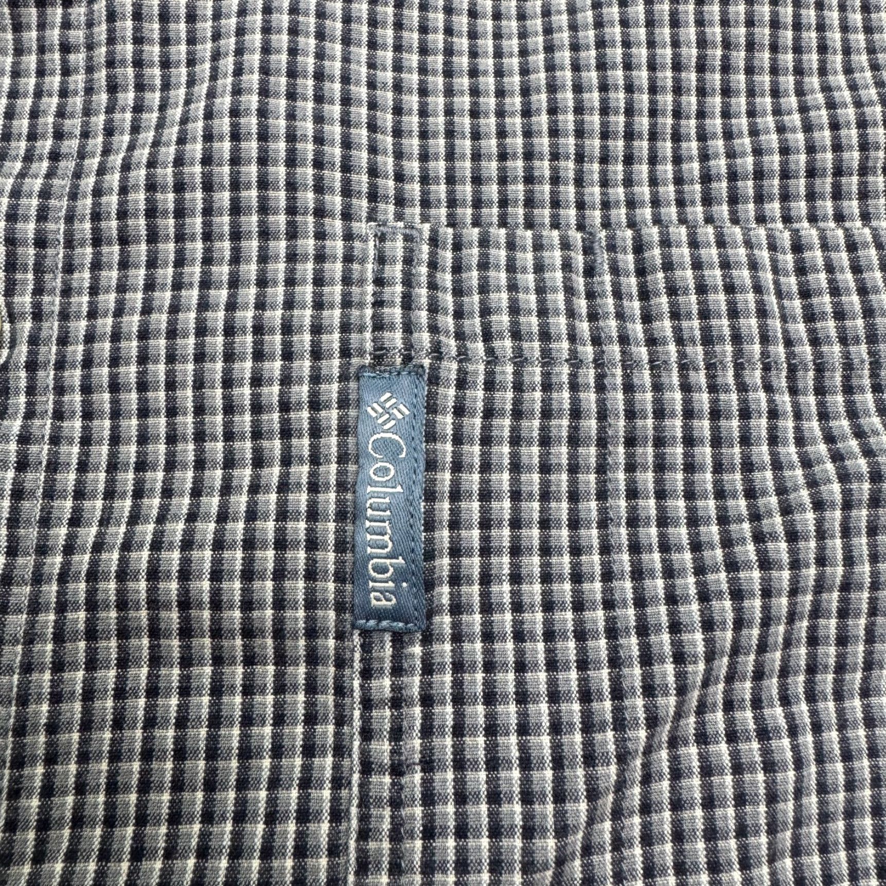 Vintage Columbia Men's Blue Plaid Cotton Button-Down Shirt Large Casual Outdoor Camp Hiking Size US L / EU 52-54 / 3 - 5 Thumbnail