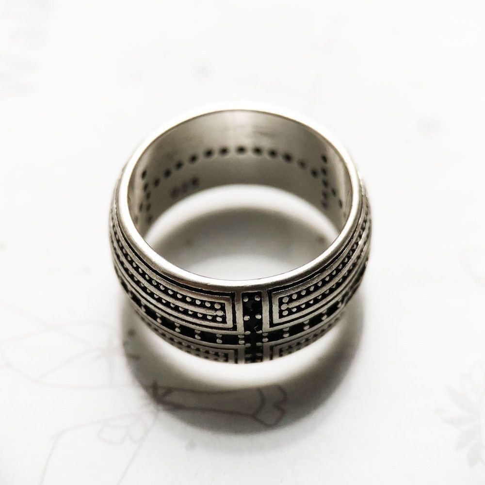 Jewelry SIZE 9 925 Sterling Silver CZ Cross Ring Size ONE SIZE - 2 Thumbnail