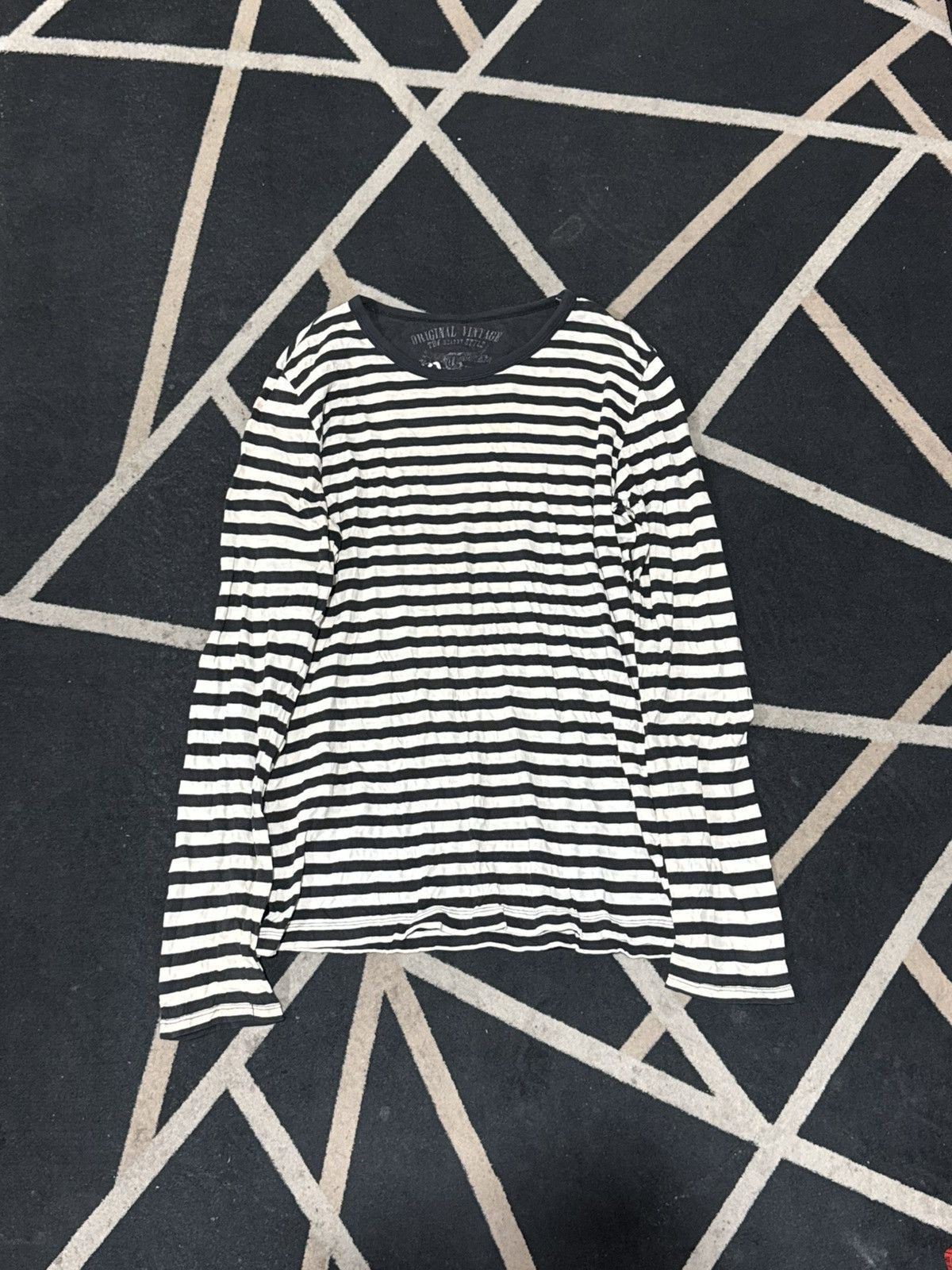 If Six Was Nine Long Sleeve Stripe Japanese Style Tbj Size US M / EU 48-50 / 2 - 1 Thumbnail