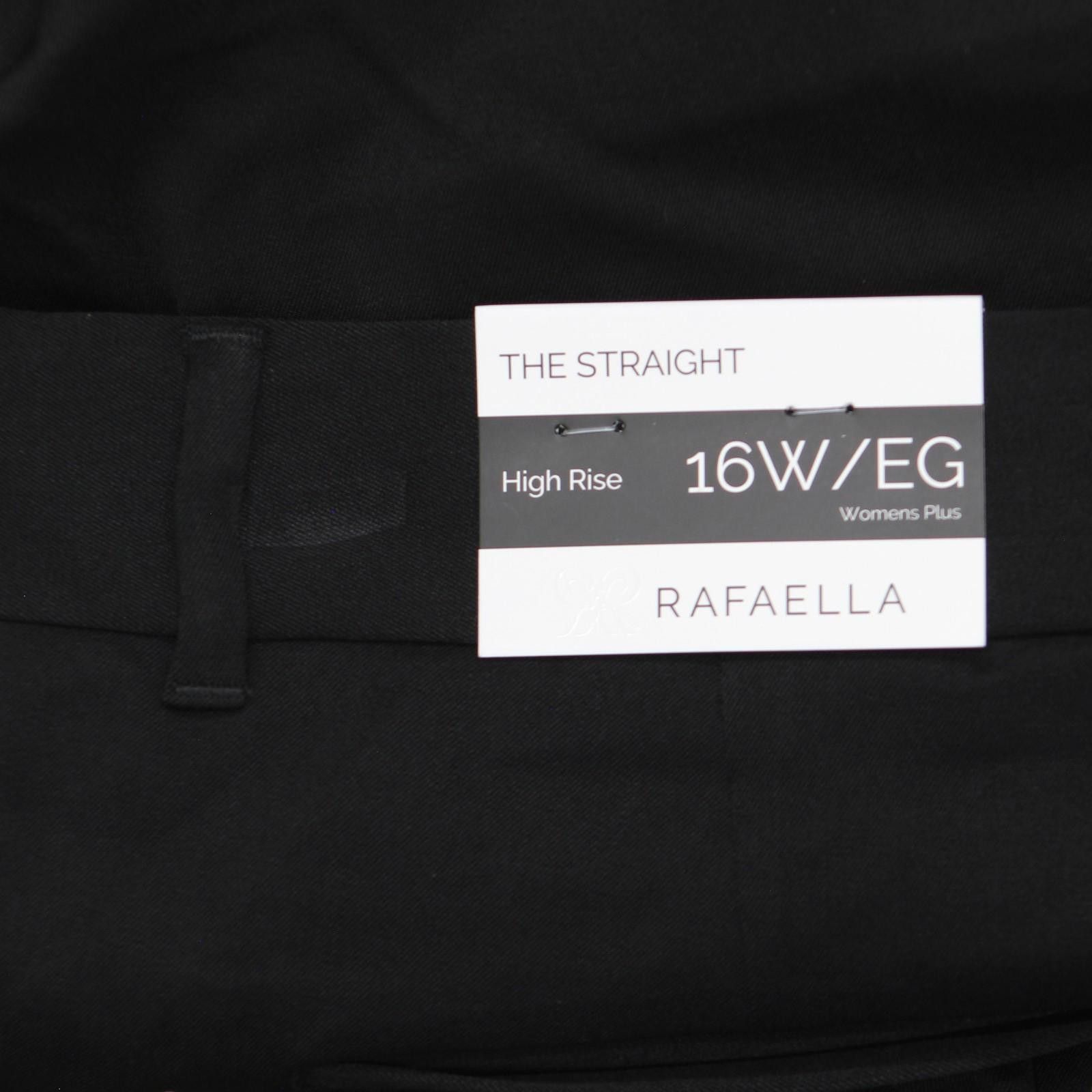 Other Nwt Rafaella Size Stretch Ankle Pants Lrbfd097r1 Black 16w Size 38" / US 16 / IT 52 - 3 Thumbnail