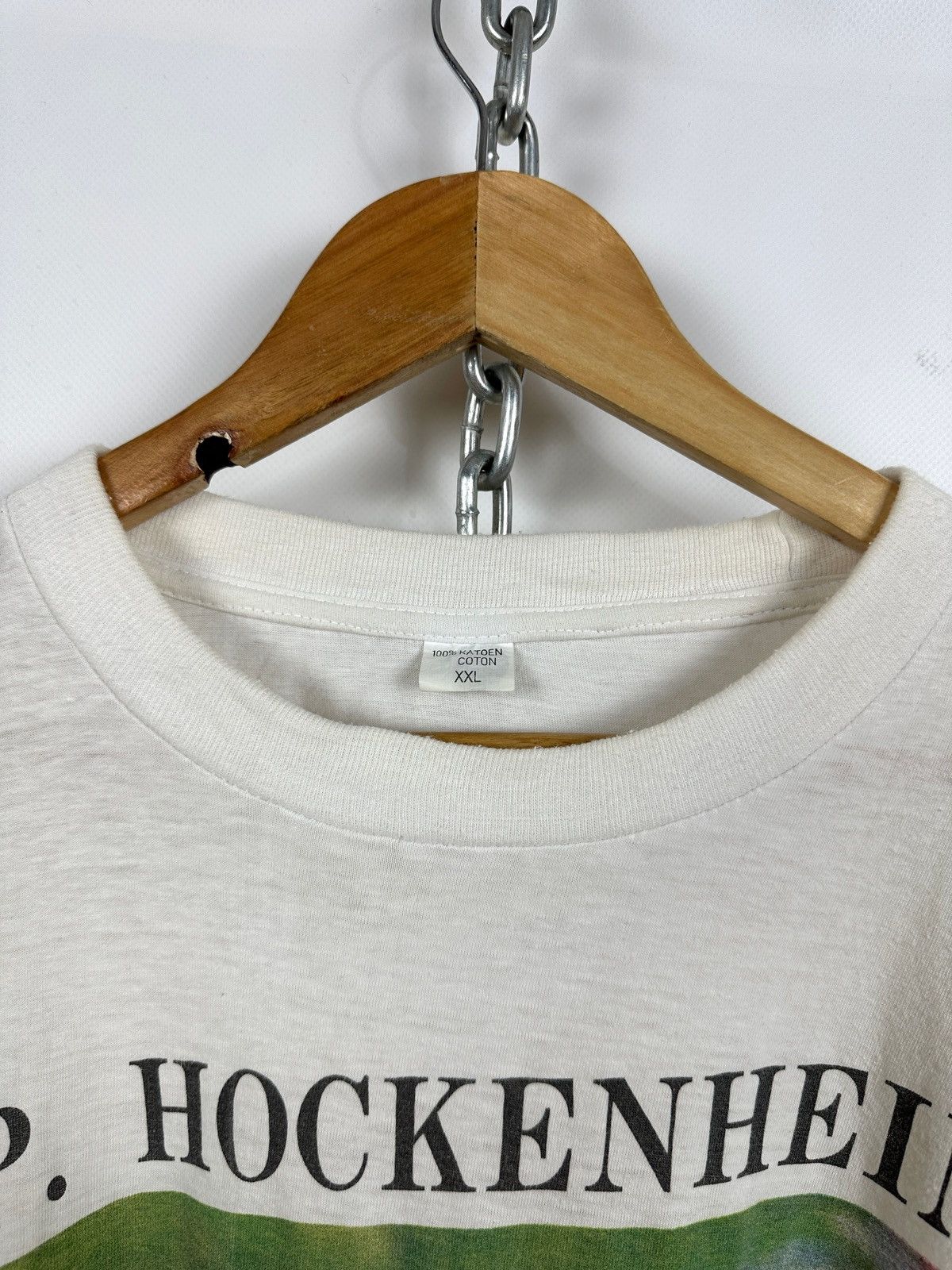 Formula 1 1993 Vintage G.P Hockenheim Benetton B193 Ford F1 Tour Tee Size US XXL / EU 58 / 5 - 14 Thumbnail