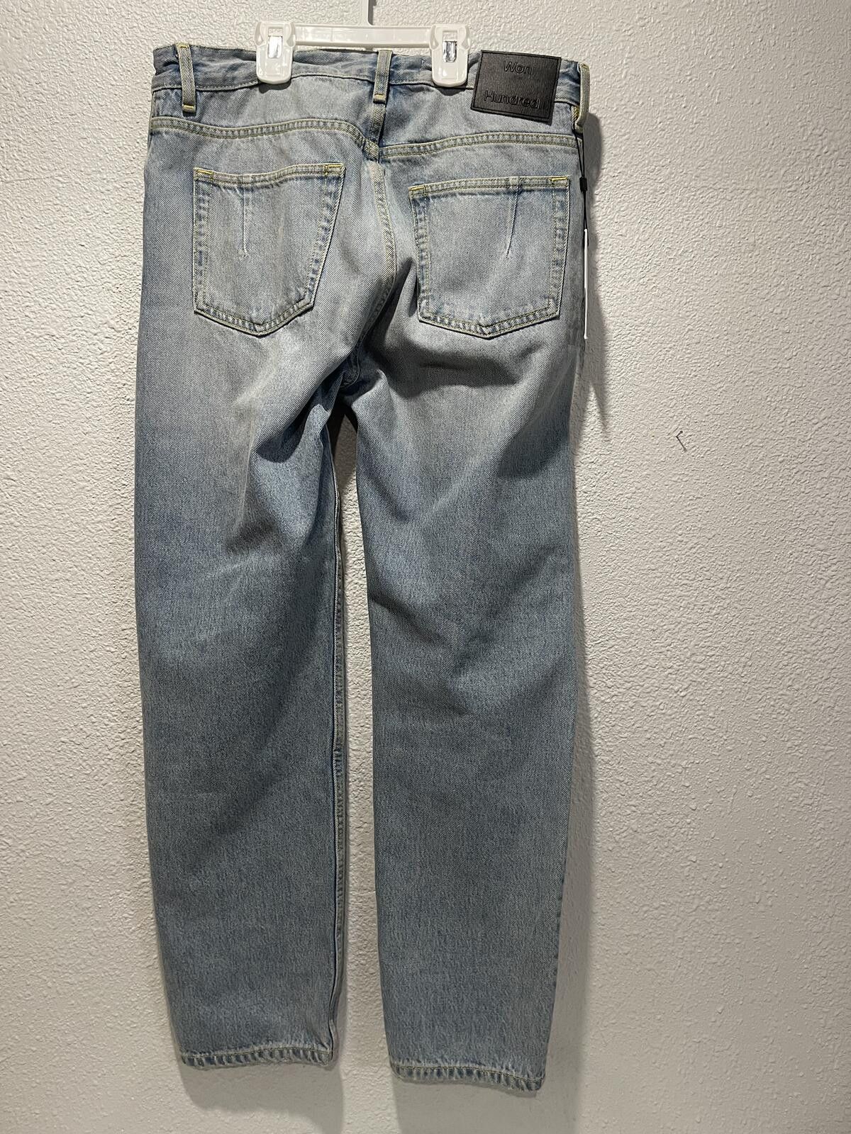 Won Hundred Won Hundred Light Wash Denim Jeans Size 30" / US 8 / IT 44 - 2 Thumbnail