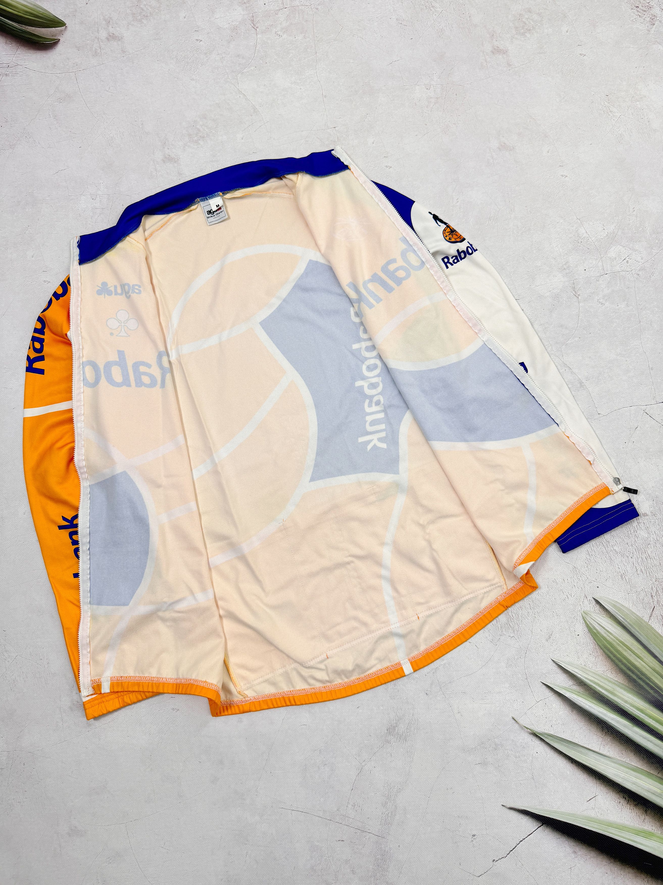 Vintage Agu Rabobank Warm Cycling Jersey Uci Pro Tour LS Size US M / EU 48-50 / 2 - 8 Thumbnail