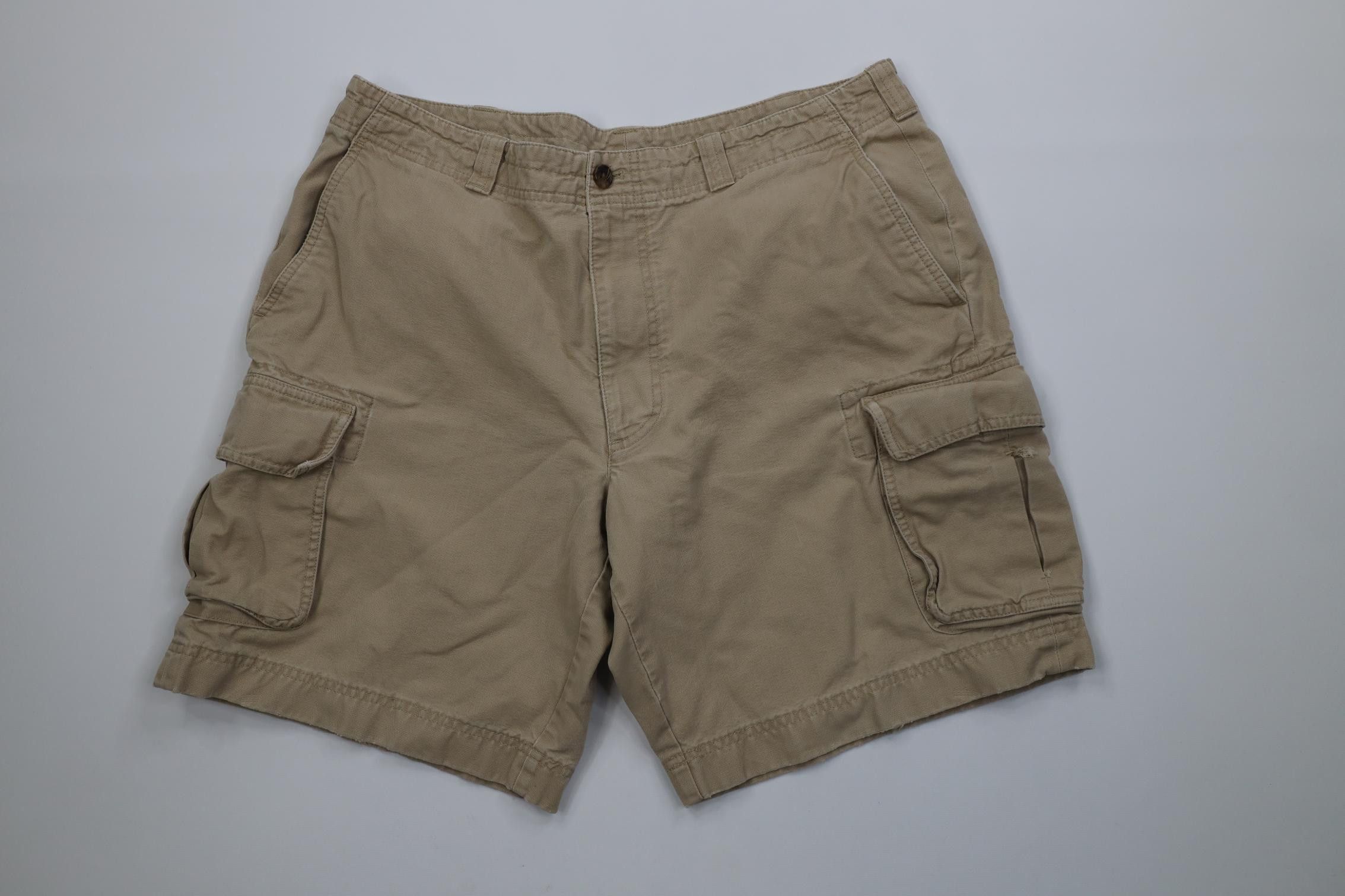 Brooks Brothers Vintage 90s Y2K Brooks Brothers Heavyweight Cargo Shorts Size US 38 / EU 54 - 1 Thumbnail