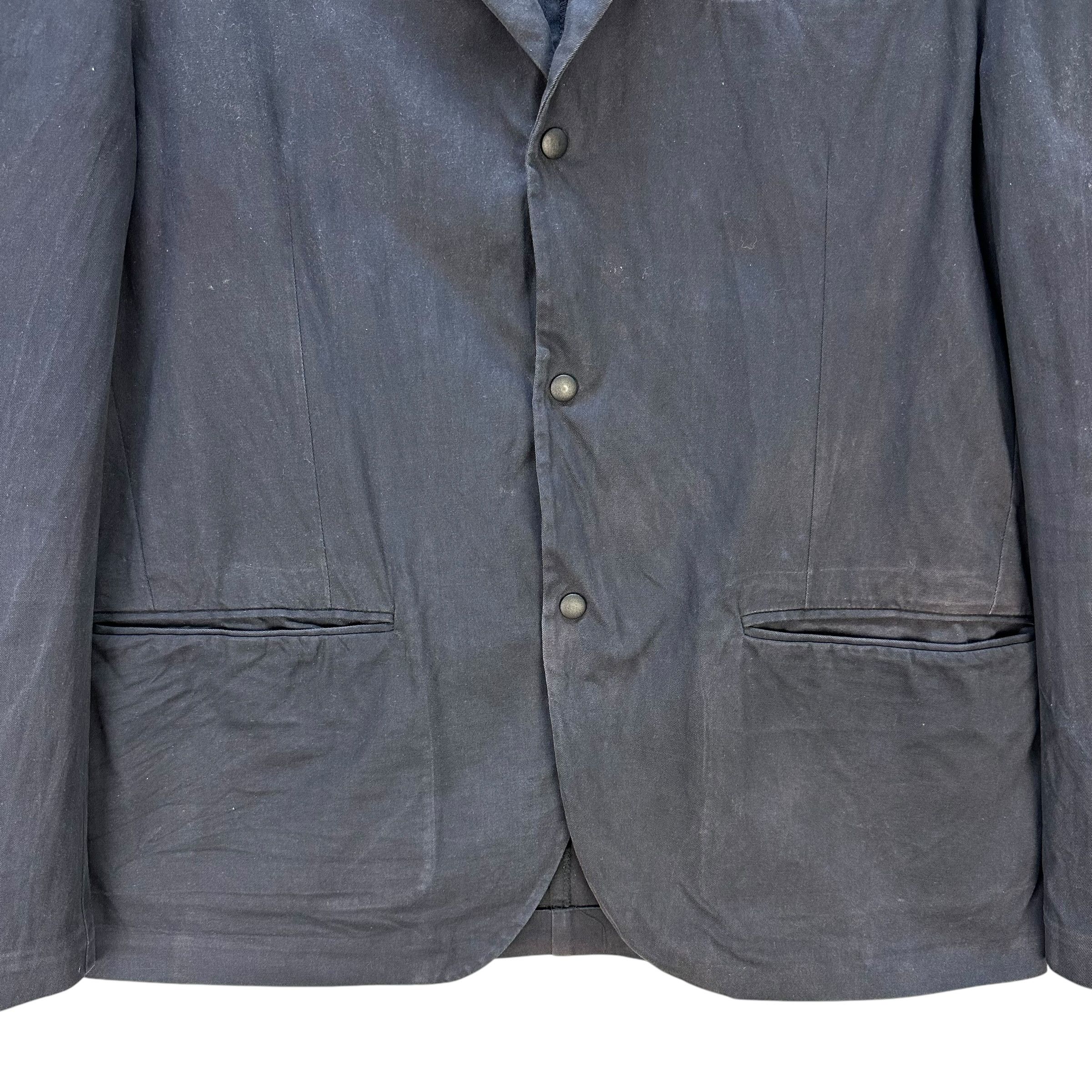 Miu Miu Trashed MIU MIU Snap Button Cotton Casual Jacket #A75-1813 Size US M / EU 48-50 / 2 - 3 Thumbnail