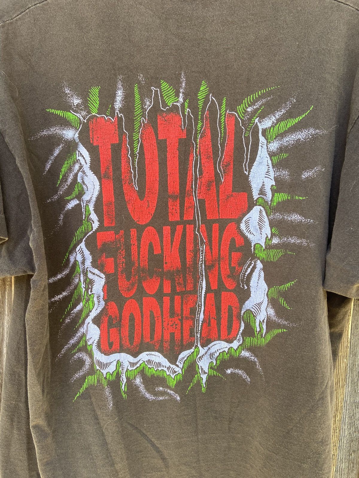 Band Tees × Vintage Vintage Soundgarden Screaming Live Total Godhead Tshirt Size US L / EU 52-54 / 3 - 7 Thumbnail