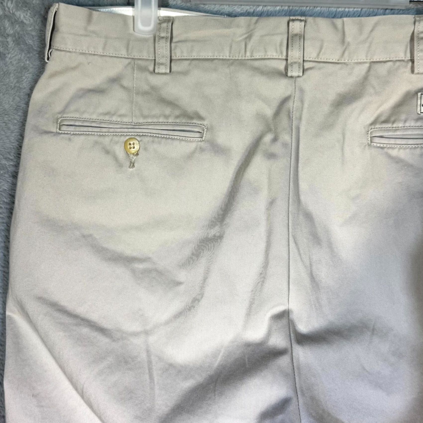 Polo Ralph Lauren Polo Ralph Lauren Prospect Pants 36x29 Beige Cotton Flat Front Mid-Rise Men’s Size US M / EU 48-50 / 2 - 6 Thumbnail