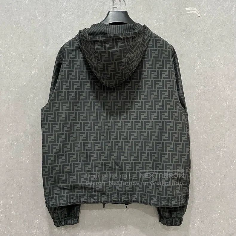 Fendi Fendi Letter Pattern Printed Two-Sided Wear Jacket Size US M / EU 48-50 / 2 - 2 Thumbnail