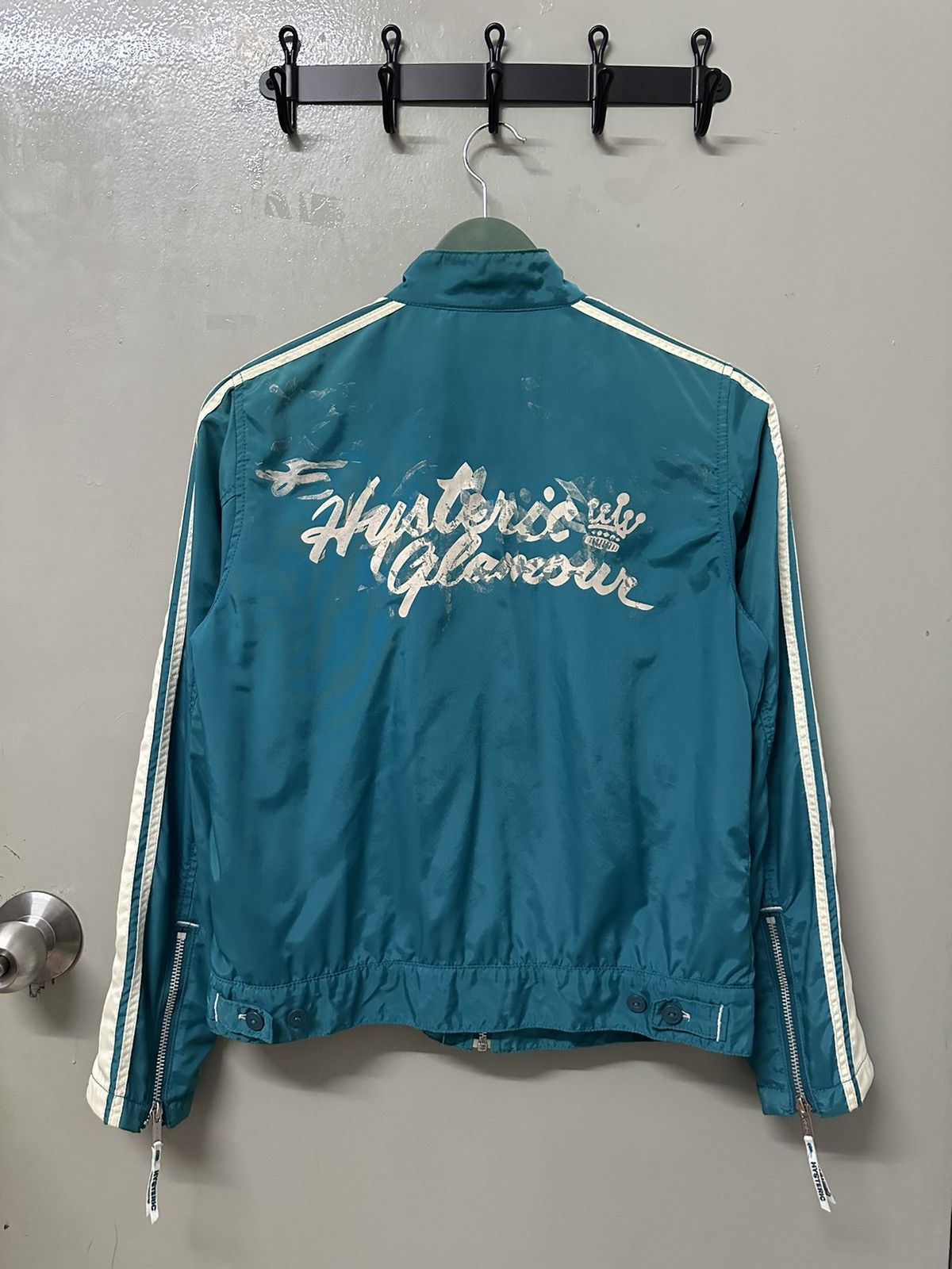 Hysteric Glamour × Japanese Brand × Vintage Vintage HYSTERIC GLAMOUR Patches Zipper Jacket Size US XS / EU 42 / 0 - 12 Thumbnail