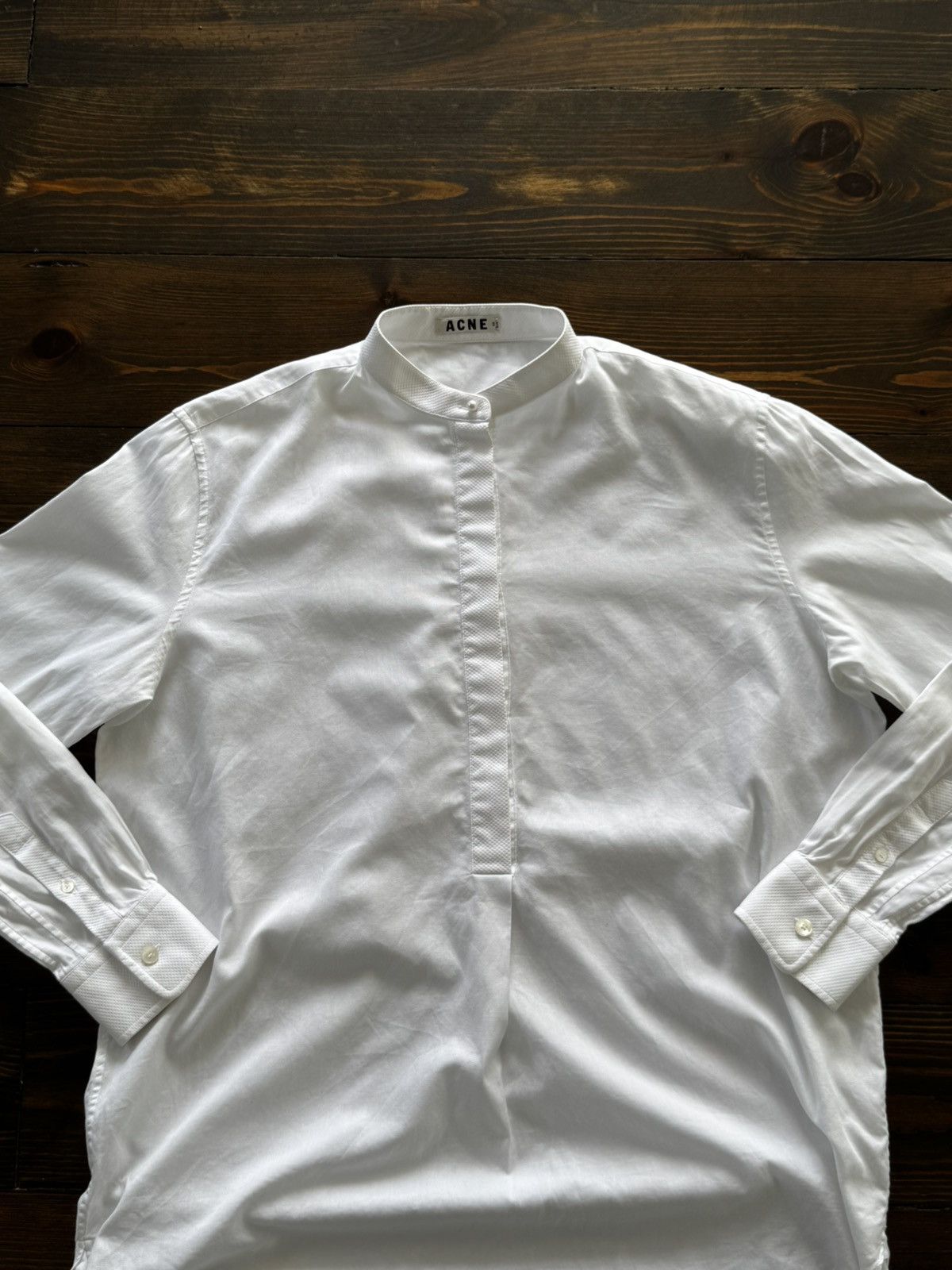 Acne Studios Acne Studios Avant Garde Button Up Luxury 00s Shirt Size XS / US 0-2 / IT 36-38 - 3 Thumbnail