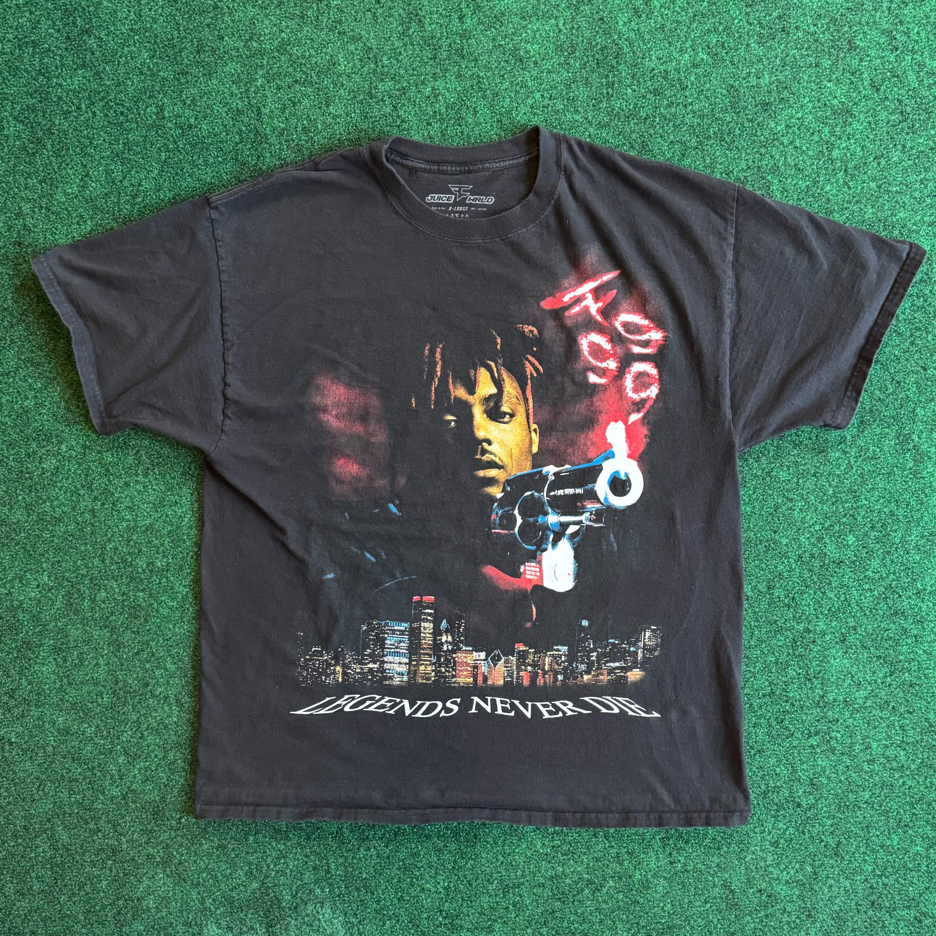 999 Club × FaZe Faze Juice Wrld Tee Size US XL / EU 56 / 4 - 1 Thumbnail