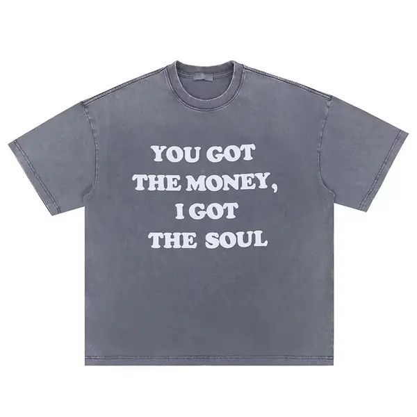 VIBE Heavy Wash Ash Retro Printed Size US XL / EU 56 / 4 - 4 Thumbnail
