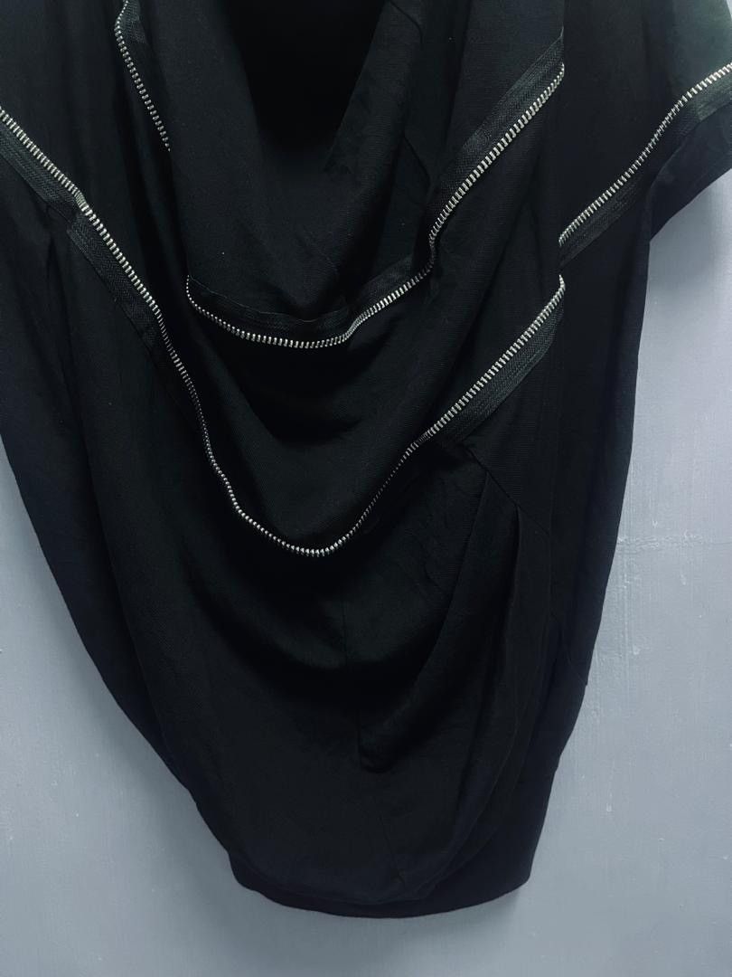 Japanese Brand Atsuro Tayama Asymmetric Zipper Cape Runway Size US M / EU 48-50 / 2 - 13 Thumbnail