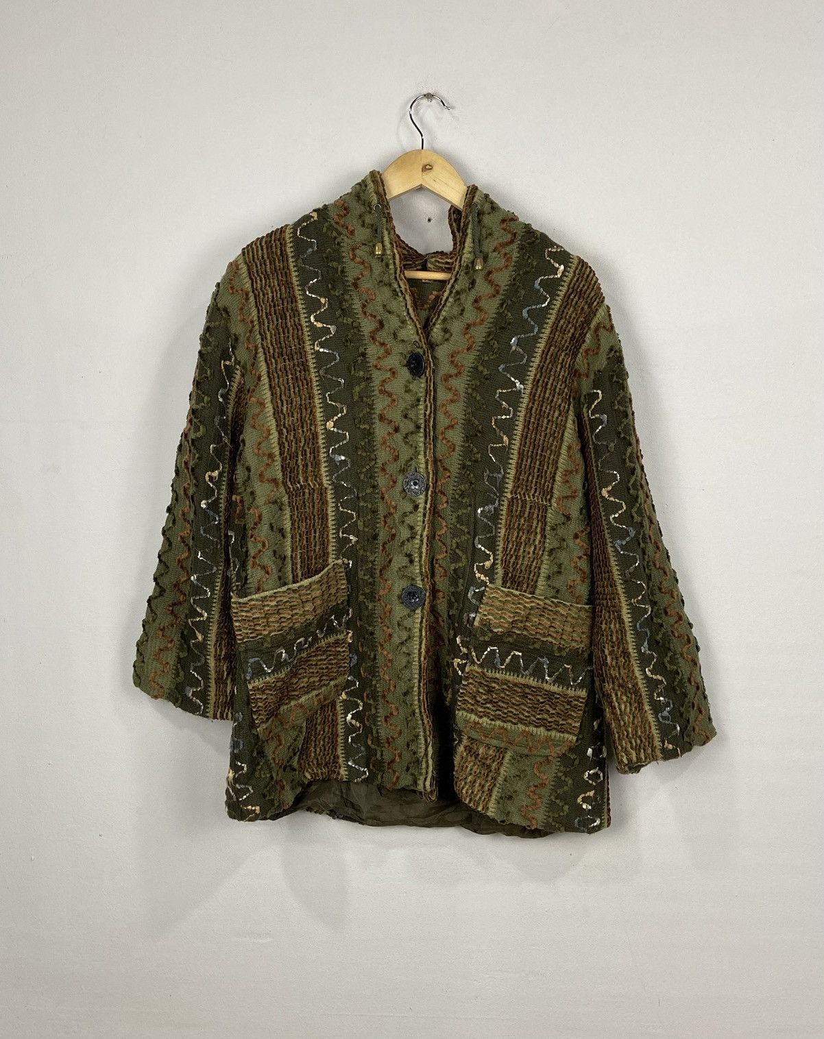 ISSEY MIYAKE INSPIRED HANDWOVEN