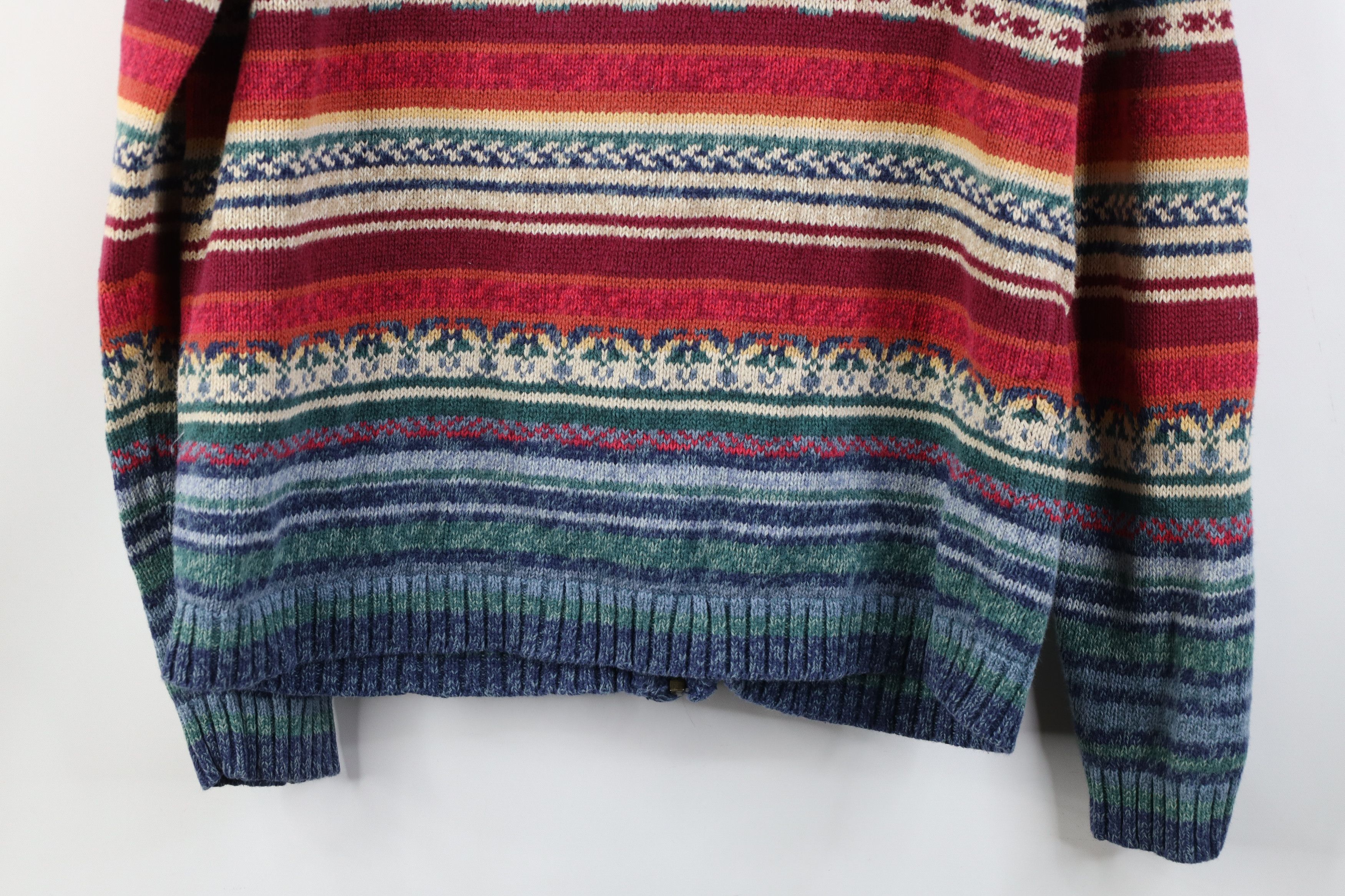 Vintage Vintage Y2K Streetwear Babydoll Knit Zip Cardigan Sweater Size S / US 4 / IT 40 - 10 Thumbnail