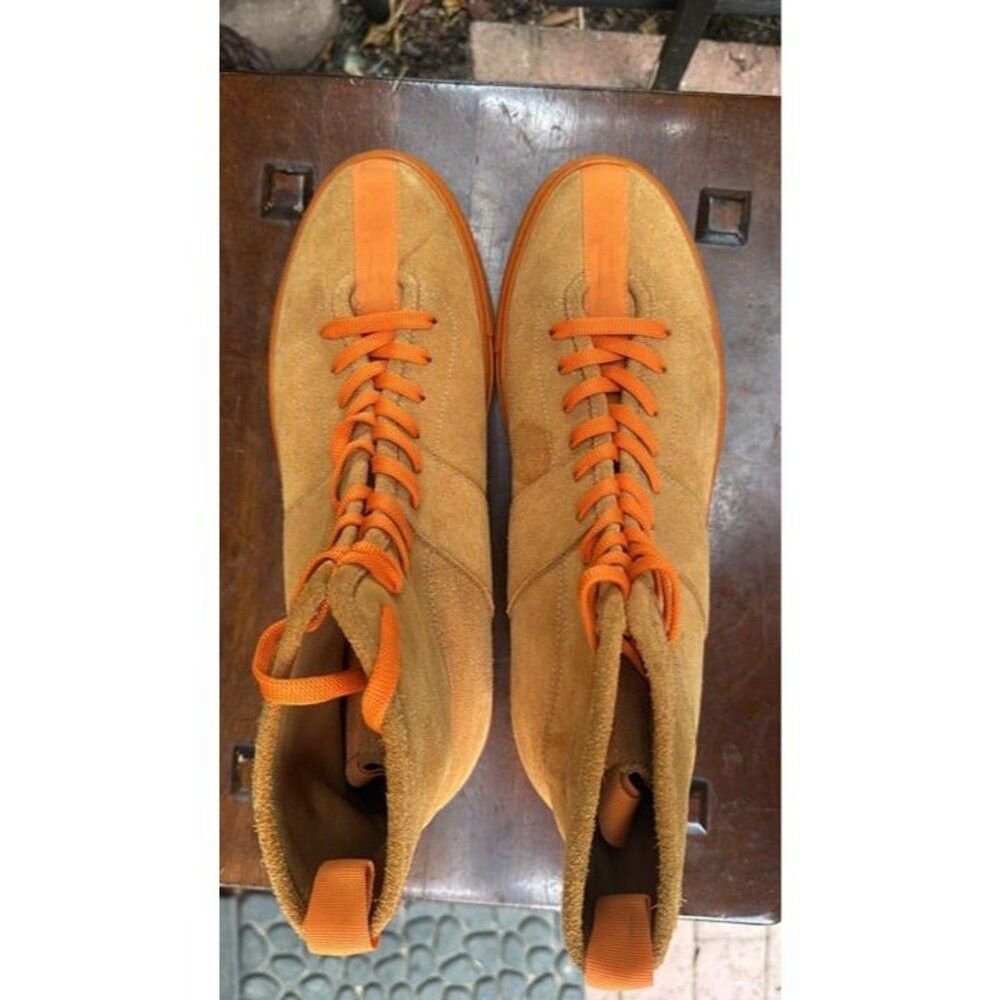 Daniel Patrick DANIEL PATRICK Size 43 (10) Men's Orange High top Shoes Des Size US 10 / EU 43 - 8 Thumbnail