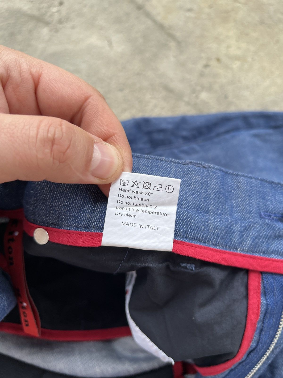 Kiton Kiton Pants Size US 30 / EU 46 - 8 Thumbnail